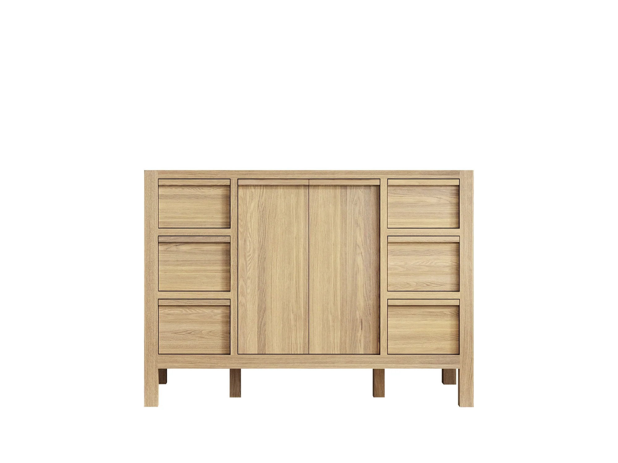 Elizabeth White Oak 48 in. W x 22 in. D Single Sink Bathroom Vanity - Image 8