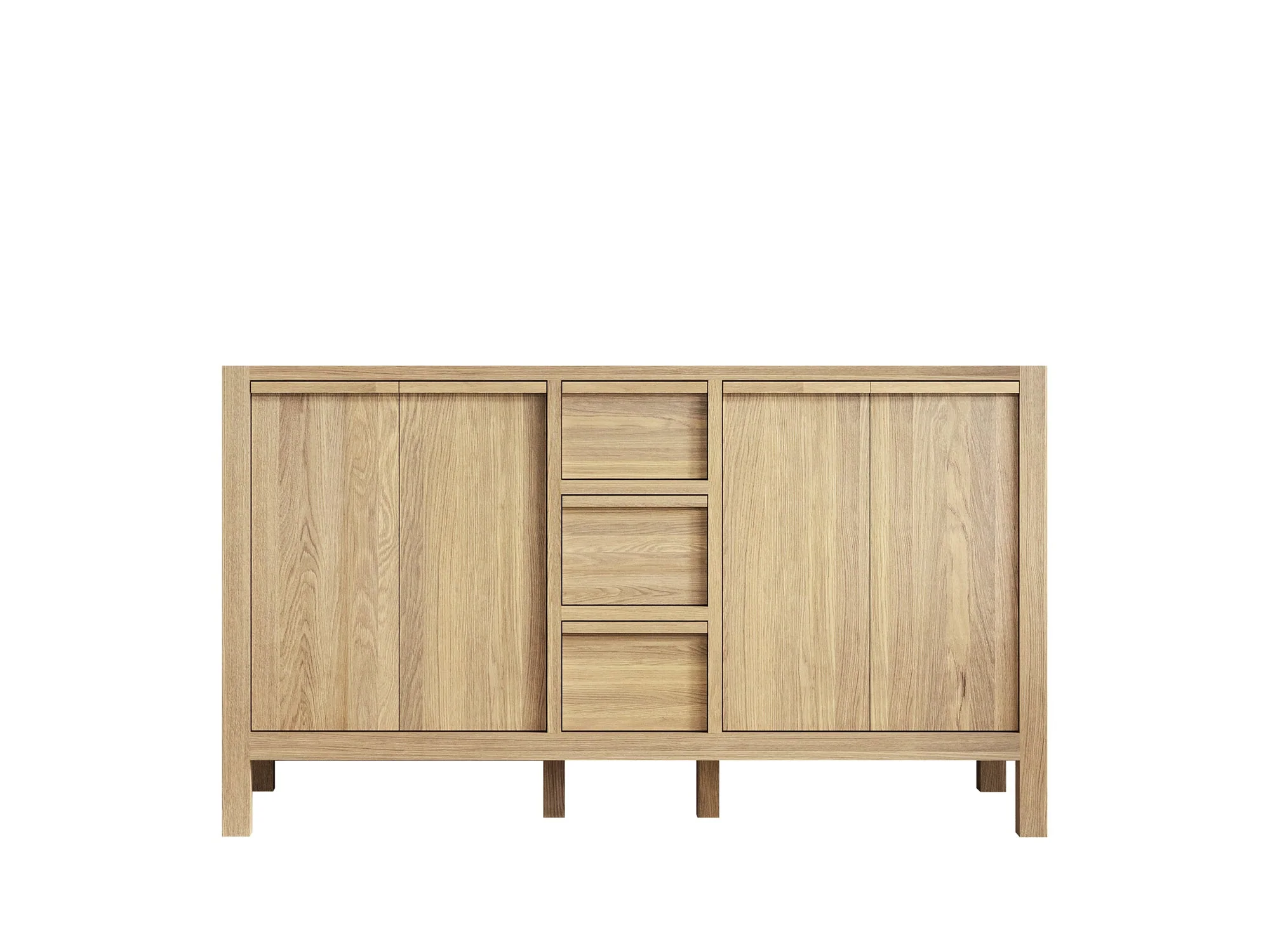 Elizabeth White Oak 60 in. W x 22 in. D Double Sink Bathroom Vanity - Image 6