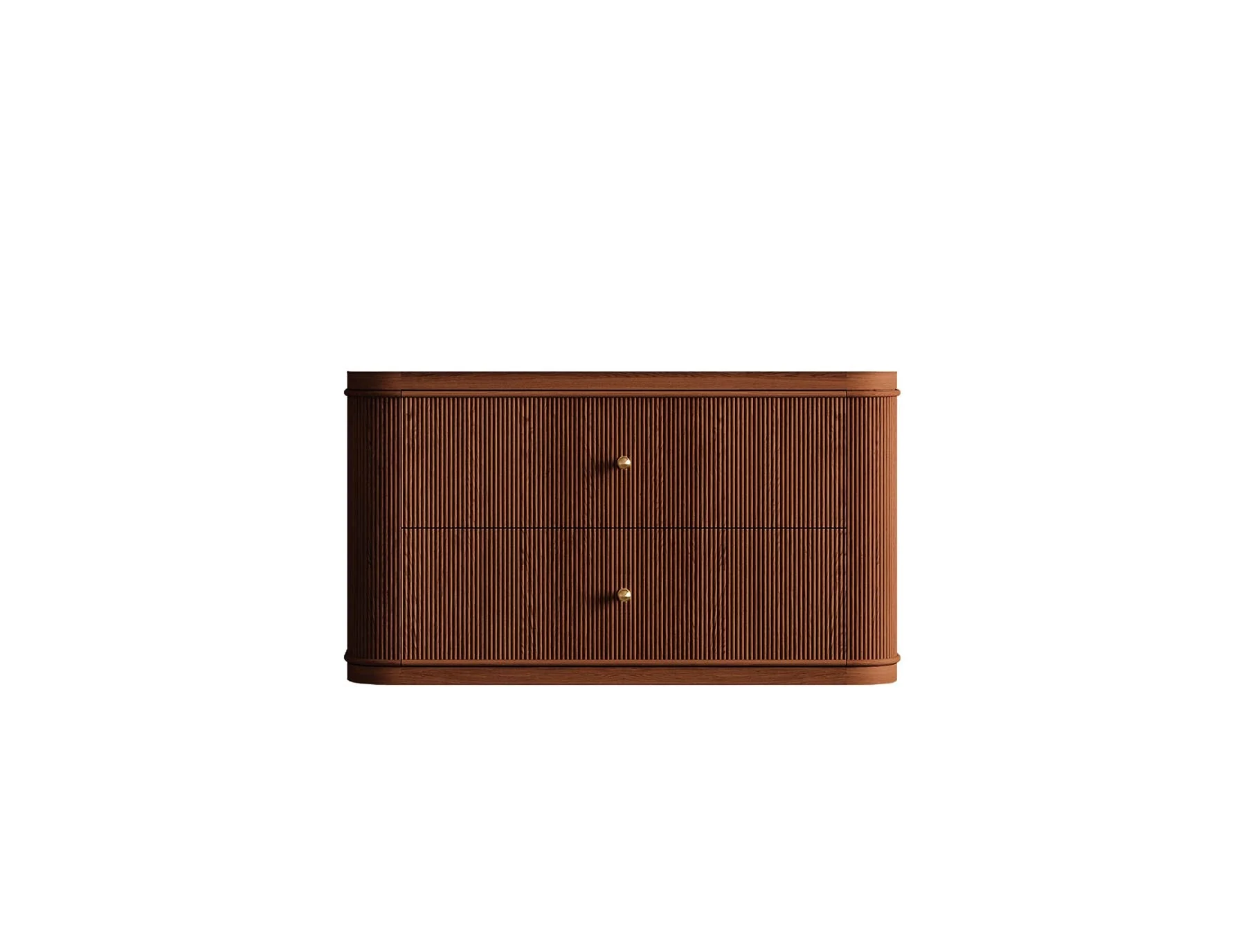 Hampton Floating Teak 36 in. W x 22 in. D Center Sink Bathroom Vanity - Image 6