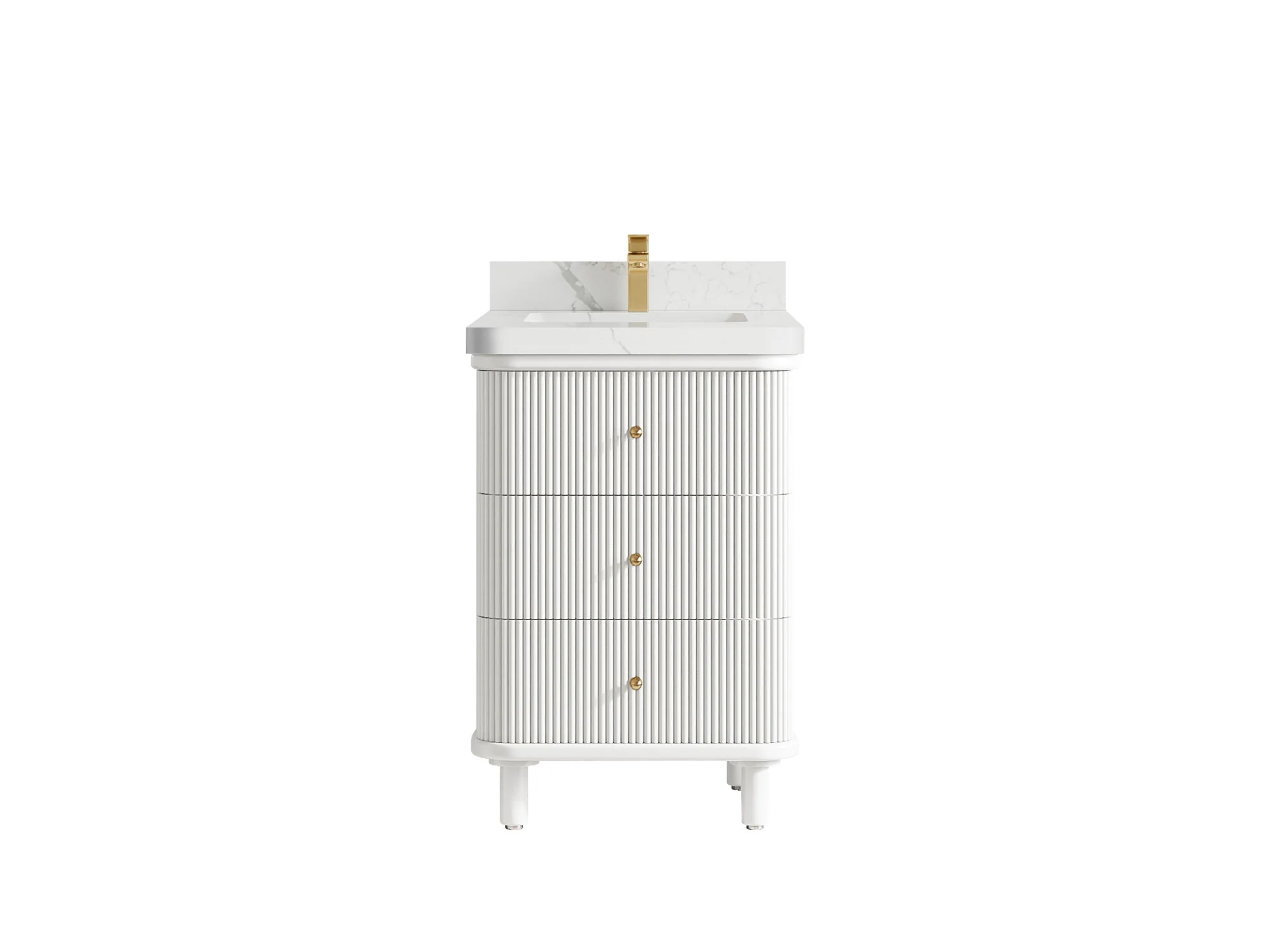 Miami 24 in. W x 22 in. D Single Sink Bathroom Vanity - Image 10