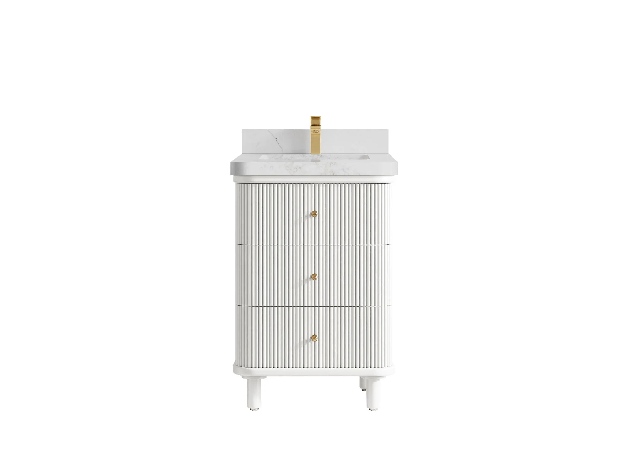 Miami 24 in. W x 22 in. D Single Sink Bathroom Vanity - Image 12