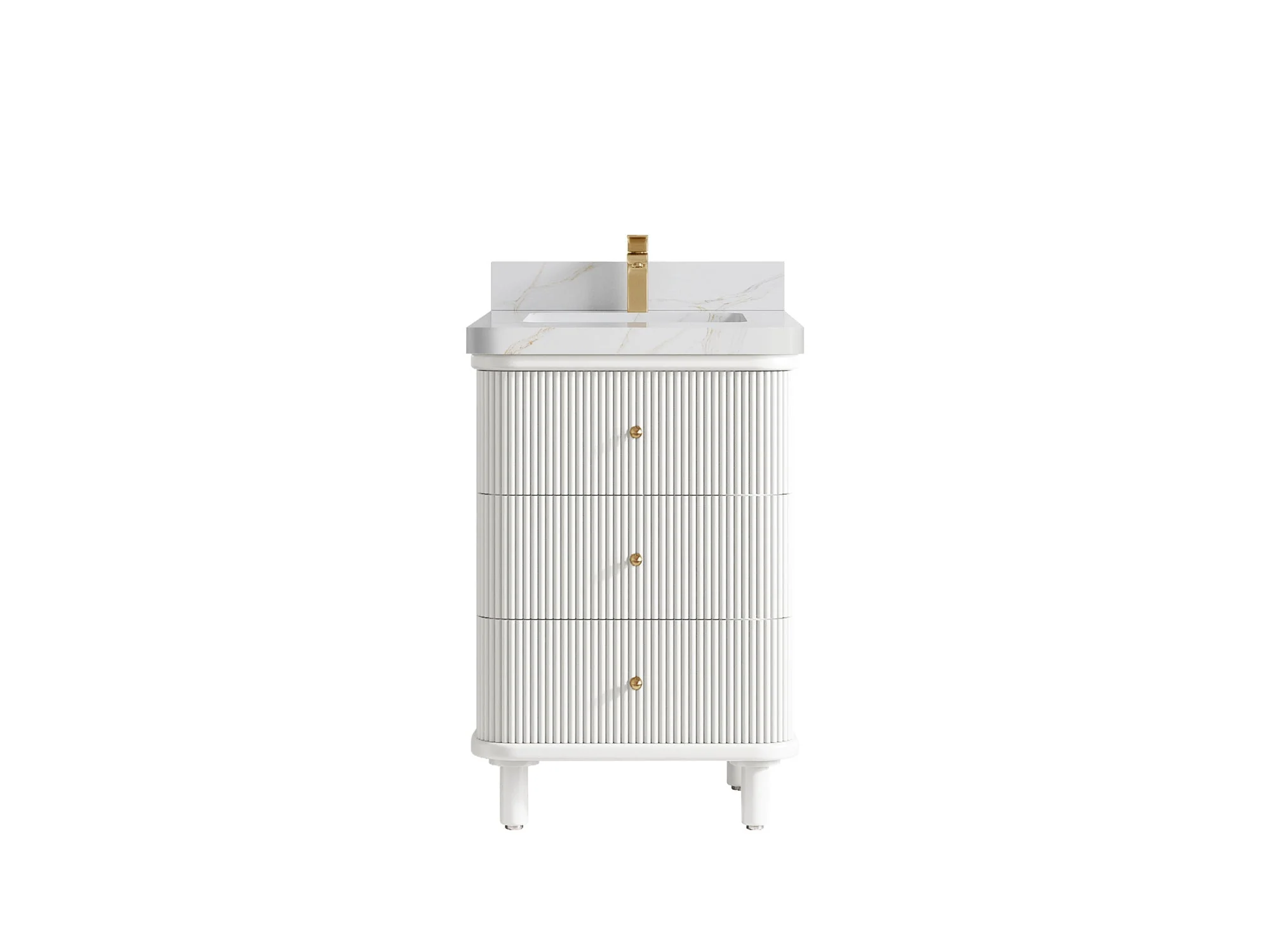 Miami 24 in. W x 22 in. D Single Sink Bathroom Vanity - Image 16