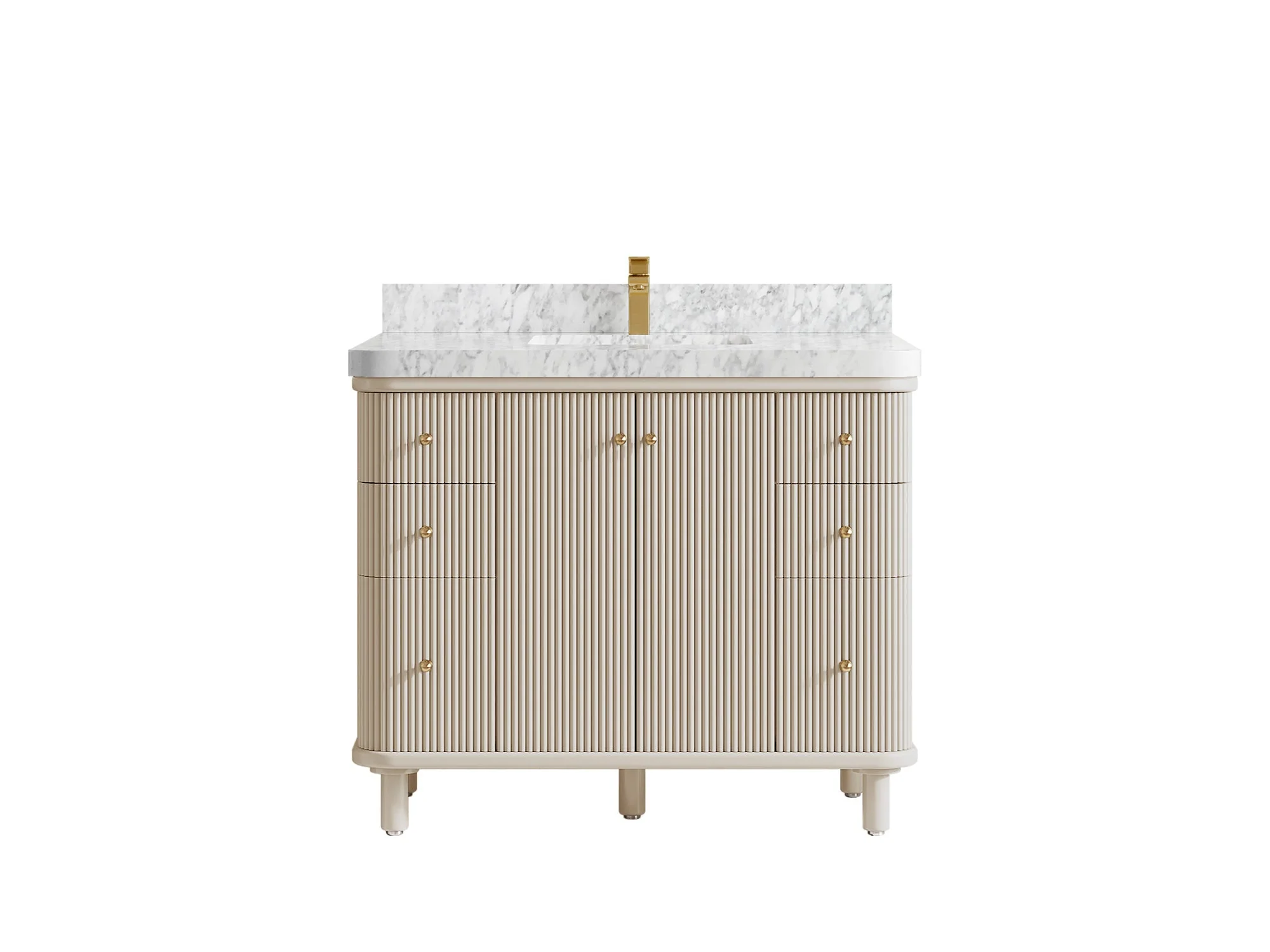 Miami 42 in. W x 22 in. D Single Sink Bathroom Vanity - Image 13