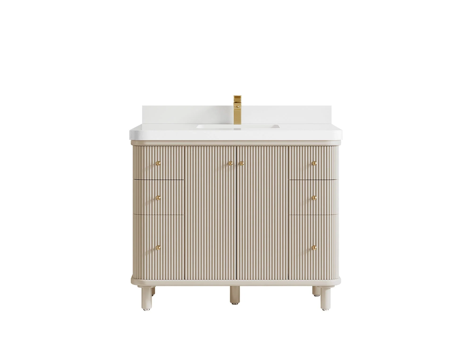 Miami 42 in. W x 22 in. D Single Sink Bathroom Vanity - Image 19