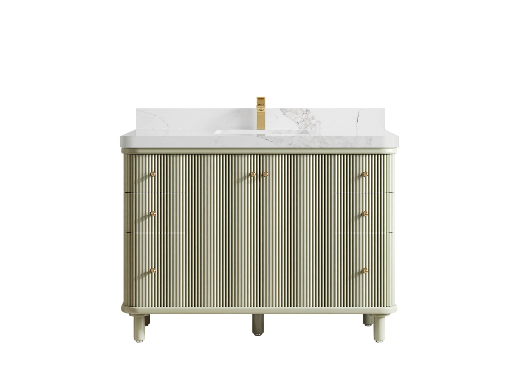 Miami 48 in. W x 22 in. D Single Sink Bathroom Vanity - Image 11