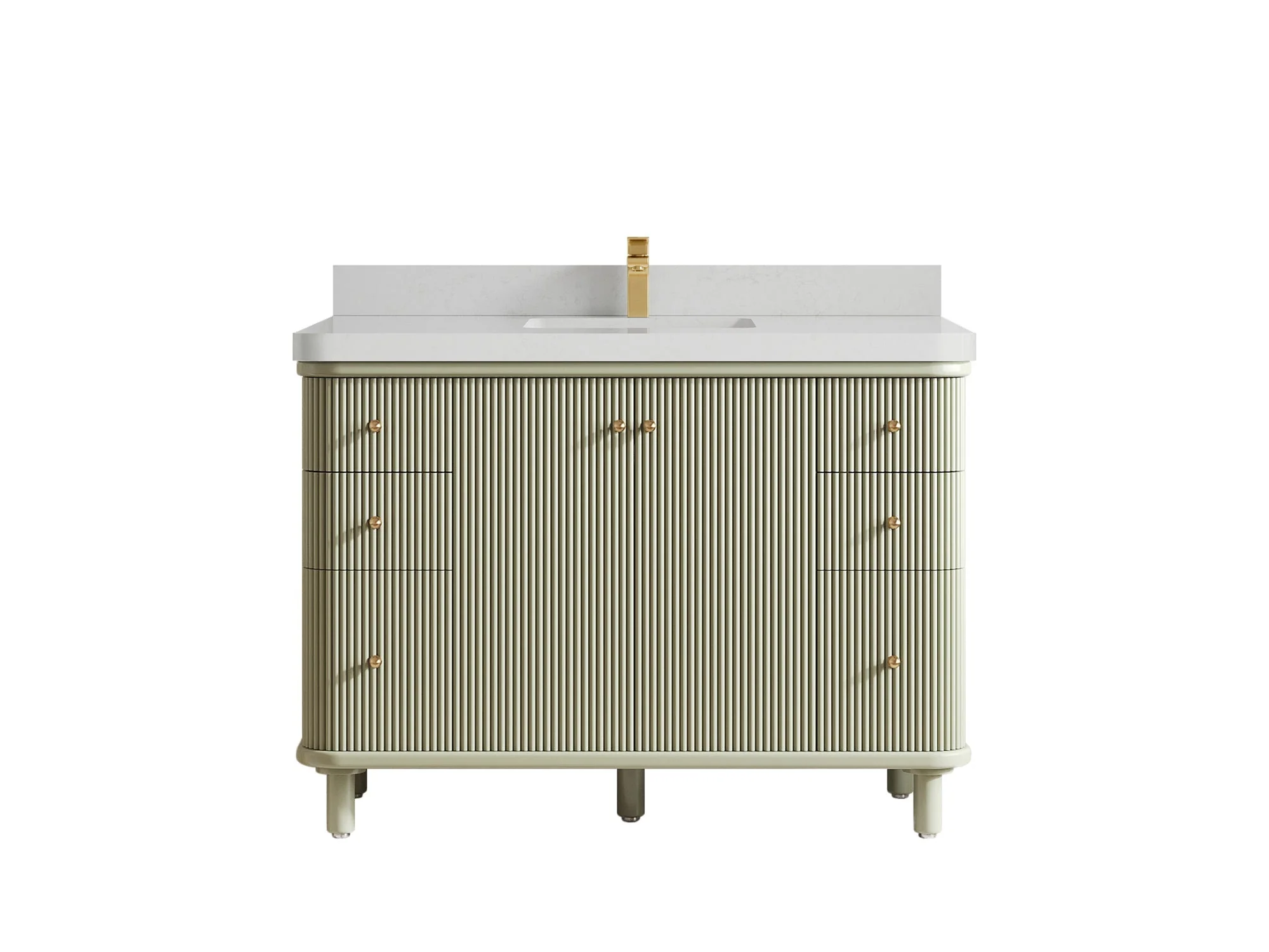 Miami 48 in. W x 22 in. D Single Sink Bathroom Vanity - Image 15