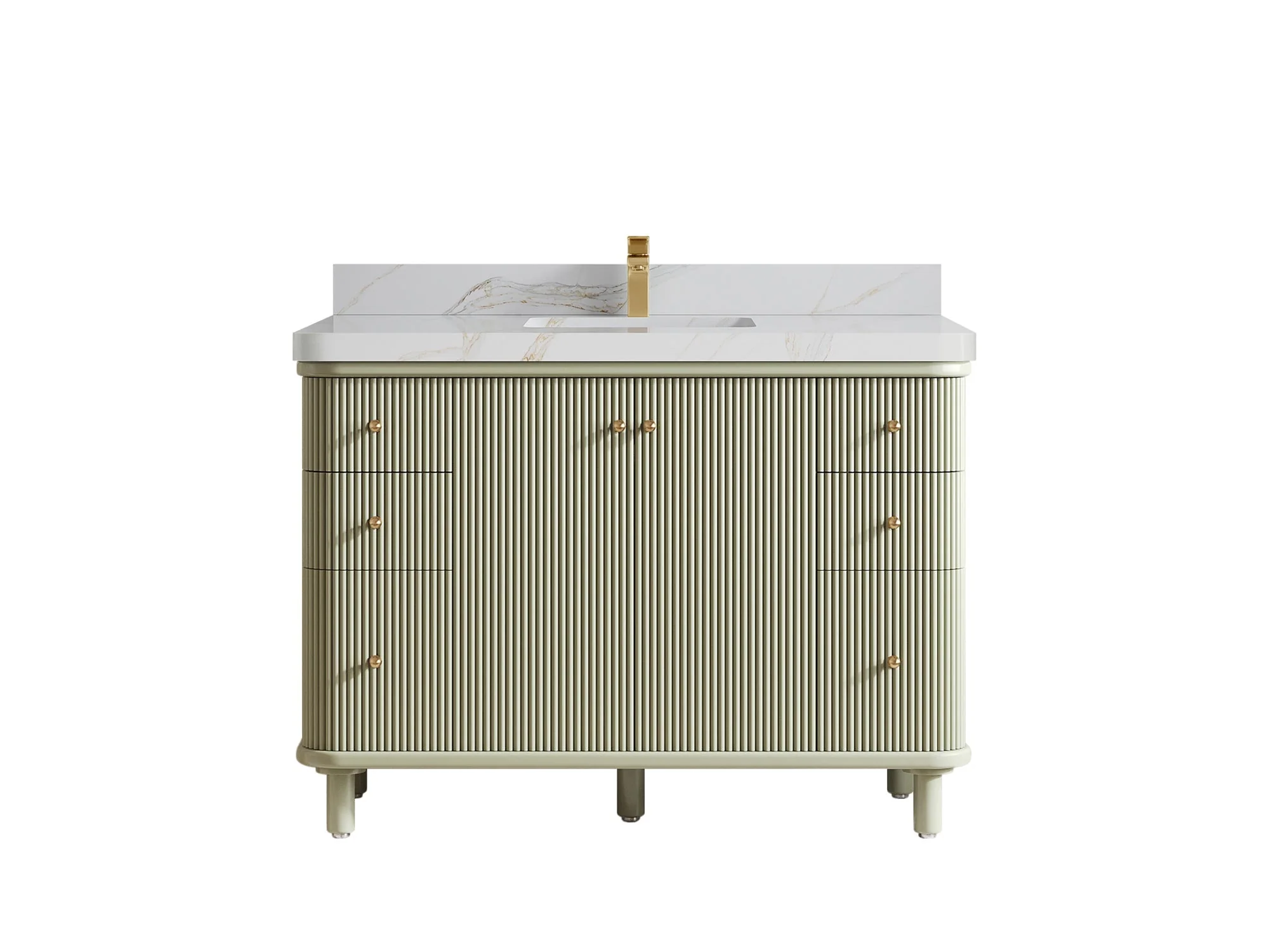 Miami 48 in. W x 22 in. D Single Sink Bathroom Vanity - Image 23