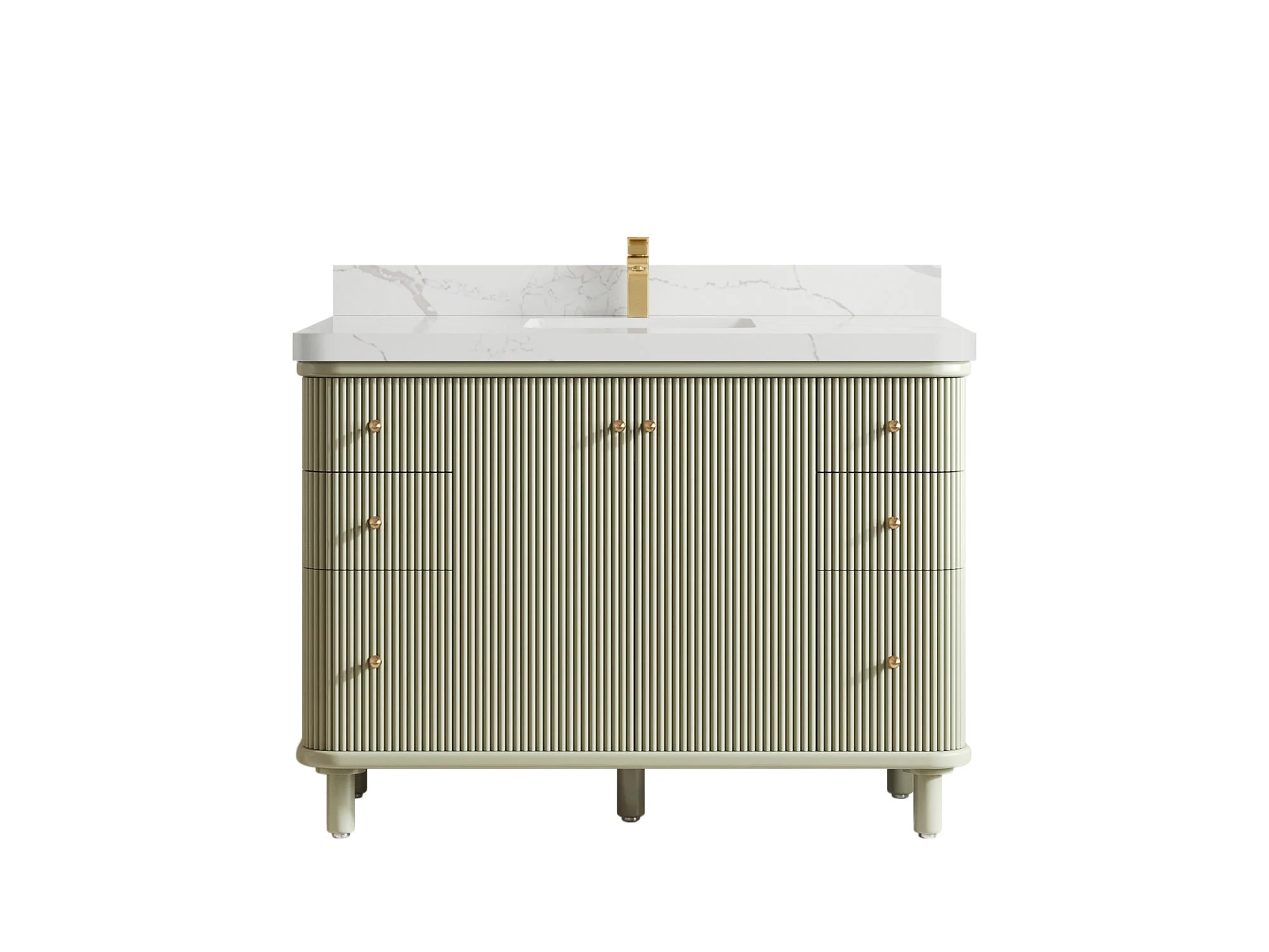 Miami 48 in. W x 22 in. D Single Sink Bathroom Vanity - Image 9