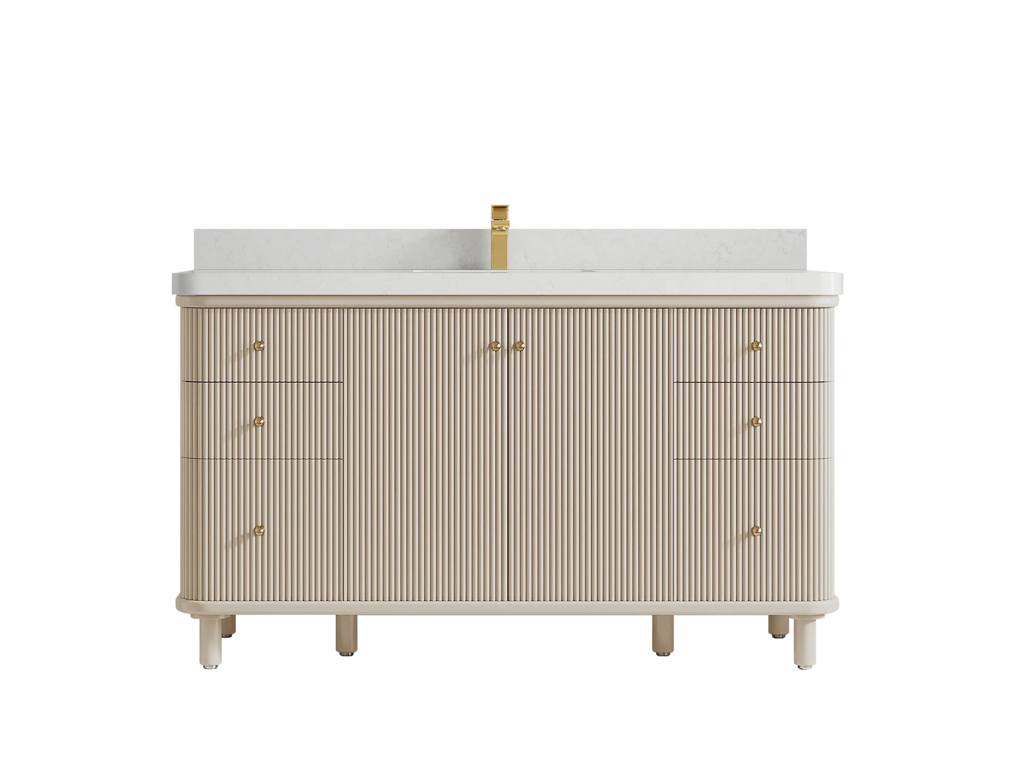 Miami 60 in. W x 22 in. D Single Sink Bathroom Vanity - Image 15