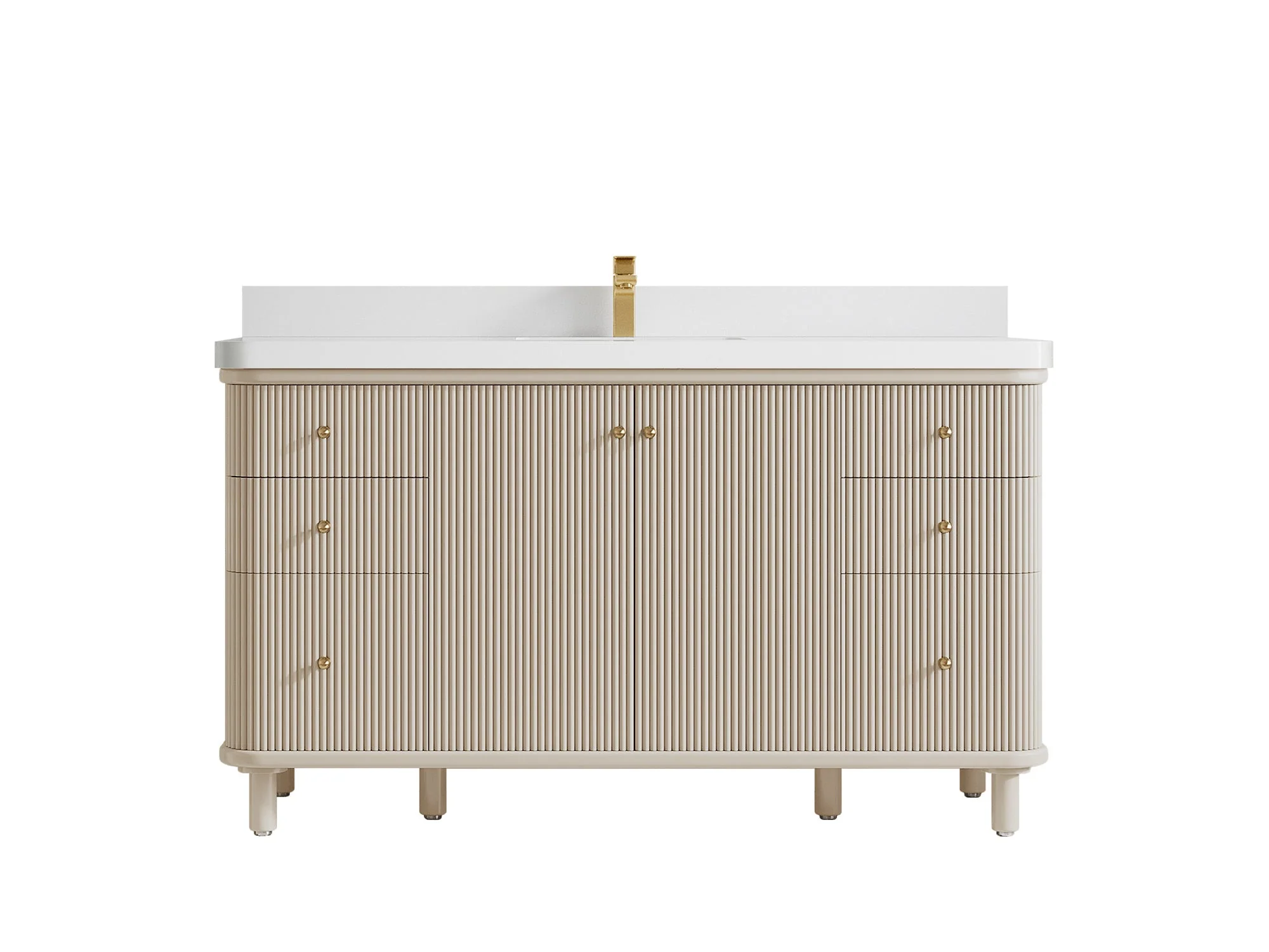 Miami 60 in. W x 22 in. D Single Sink Bathroom Vanity - Image 19