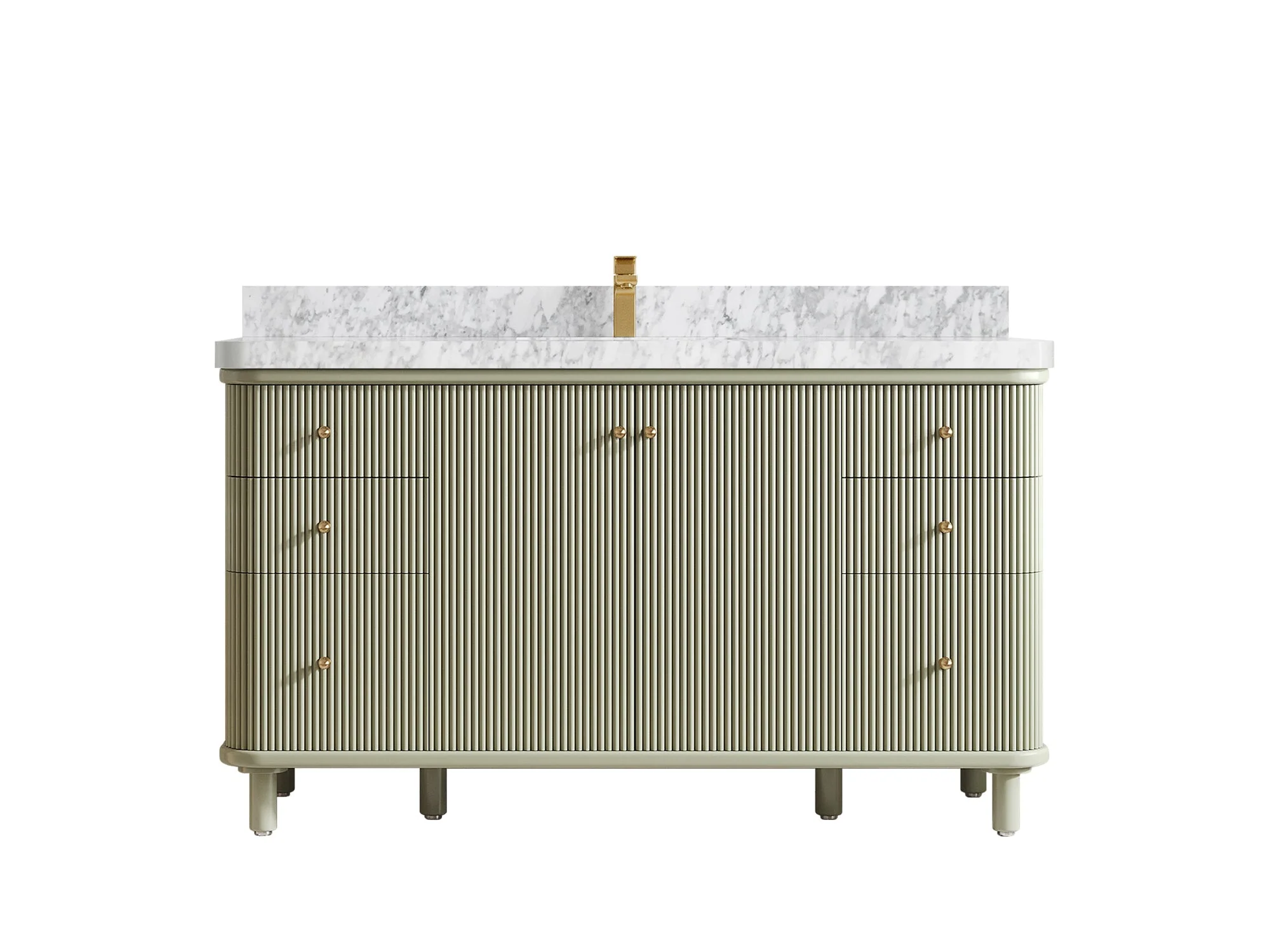 Miami 60 in. W x 22 in. D Single Sink Bathroom Vanity - Image 13