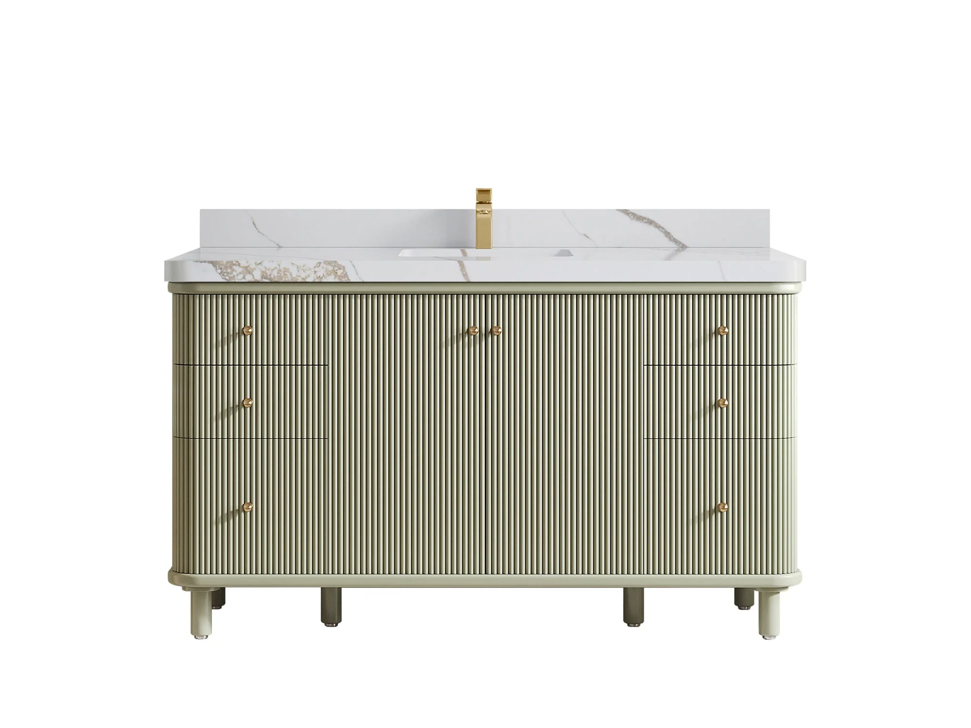 Miami 60 in. W x 22 in. D Single Sink Bathroom Vanity - Image 21