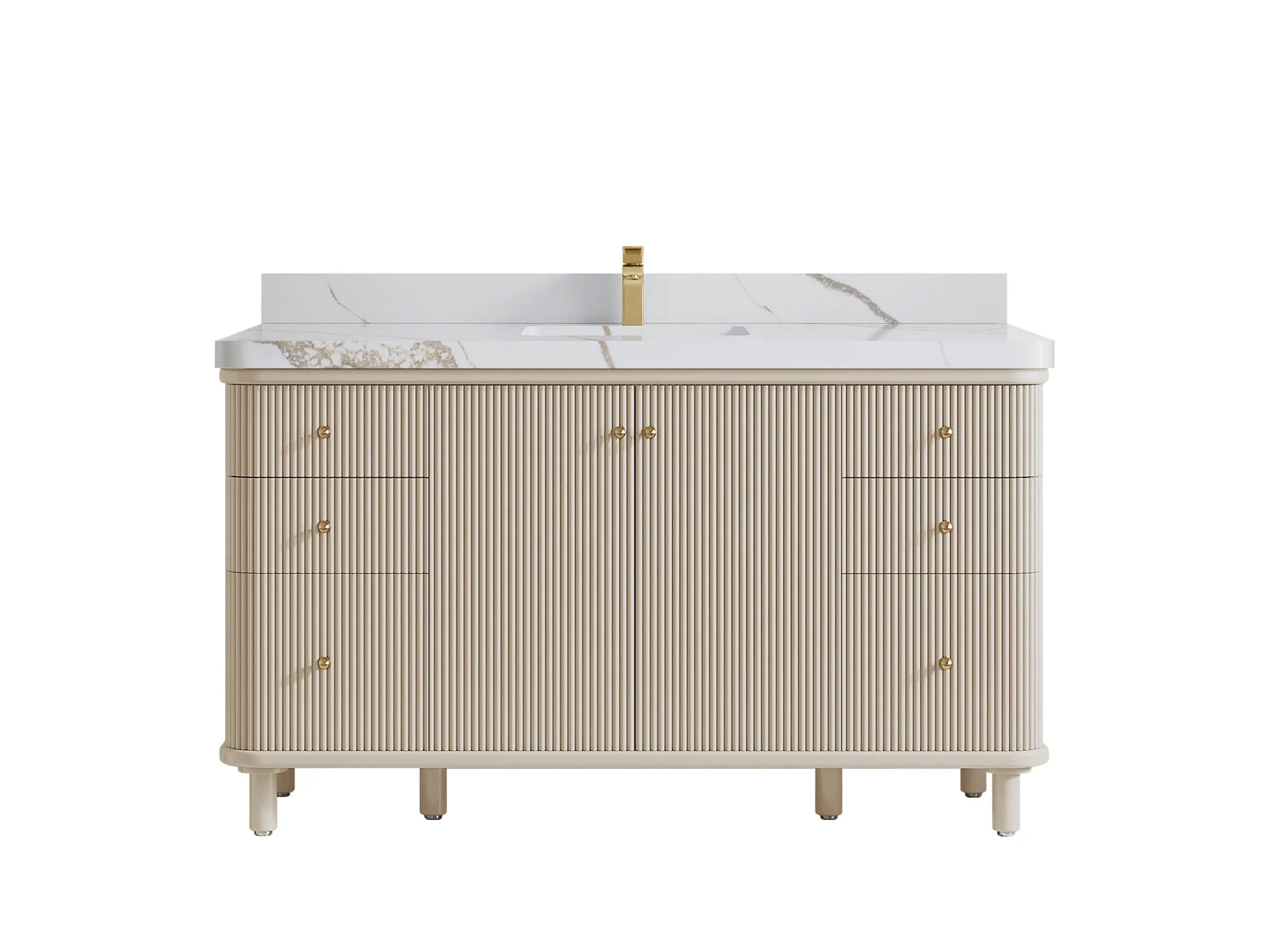 Miami 60 in. W x 22 in. D Single Sink Bathroom Vanity - Image 21