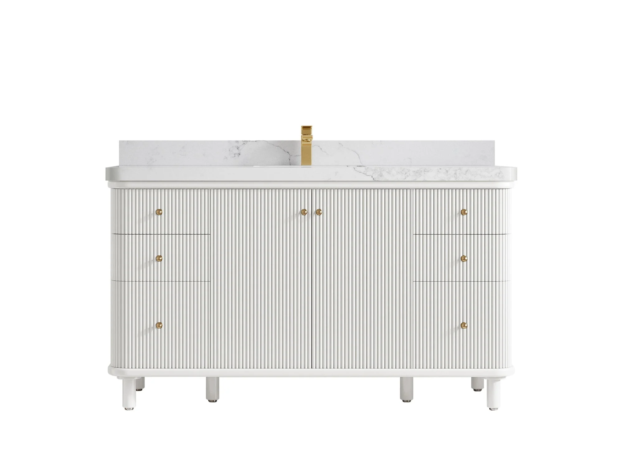Miami 60 in. W x 22 in. D Single Sink Bathroom Vanity - Image 11