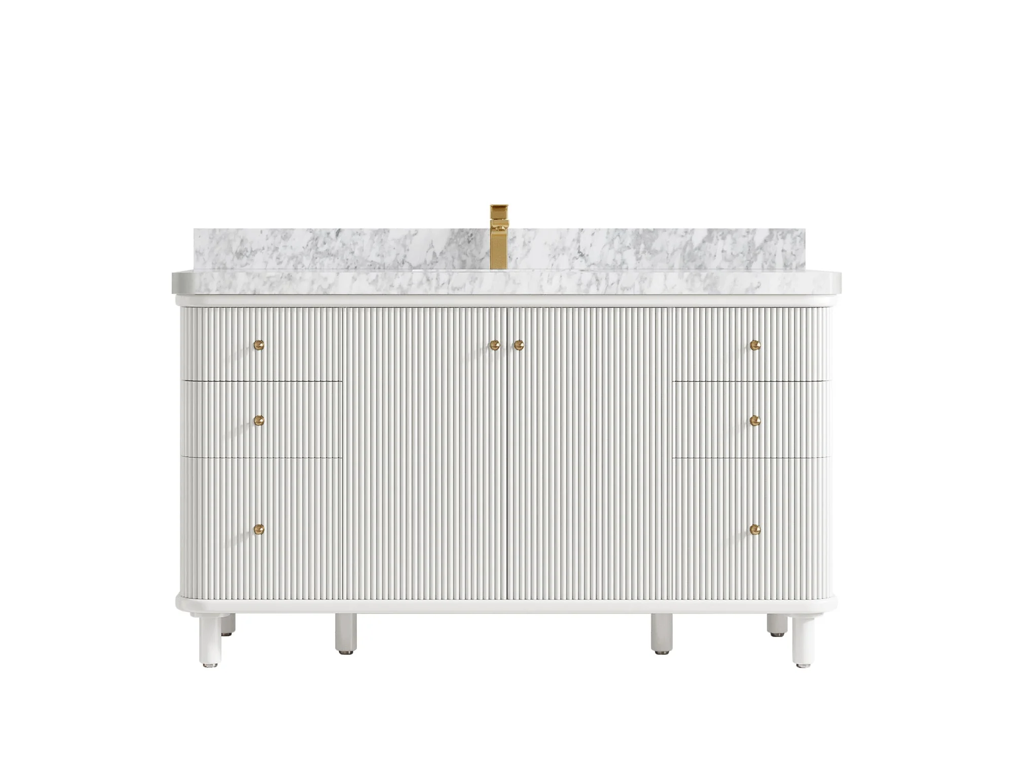 Miami 60 in. W x 22 in. D Single Sink Bathroom Vanity - Image 13