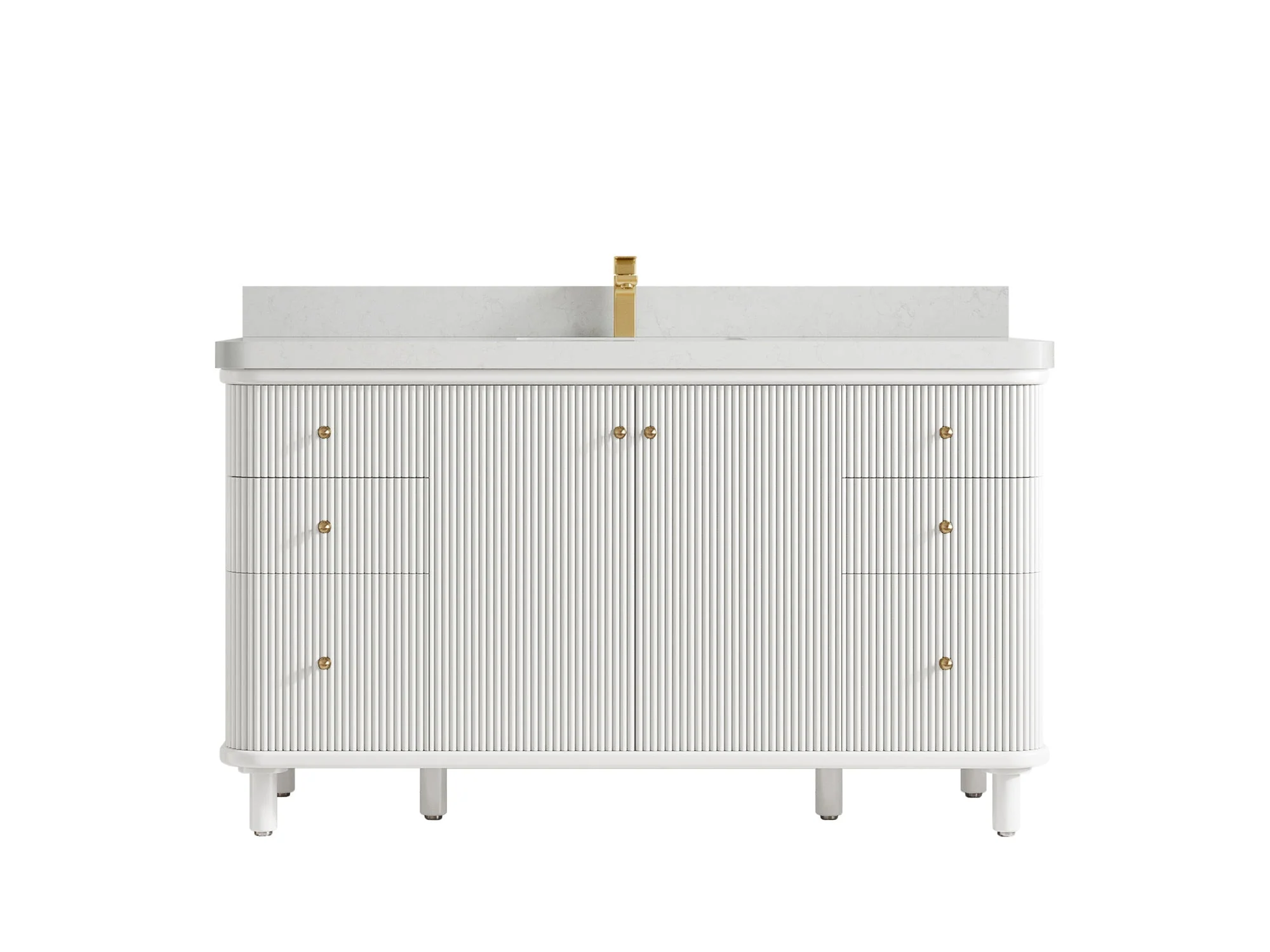 Miami 60 in. W x 22 in. D Single Sink Bathroom Vanity - Image 15