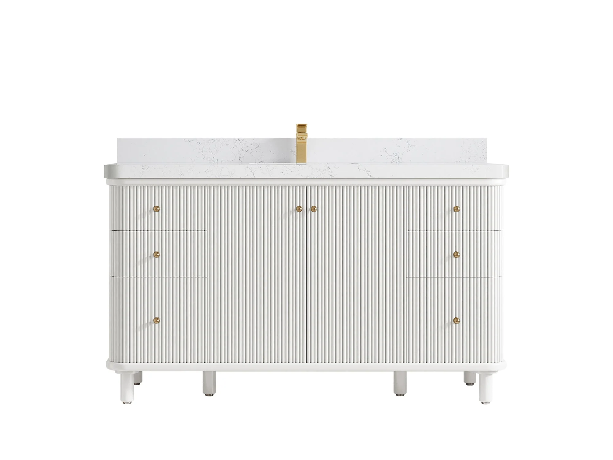 Miami 60 in. W x 22 in. D Single Sink Bathroom Vanity - Image 17