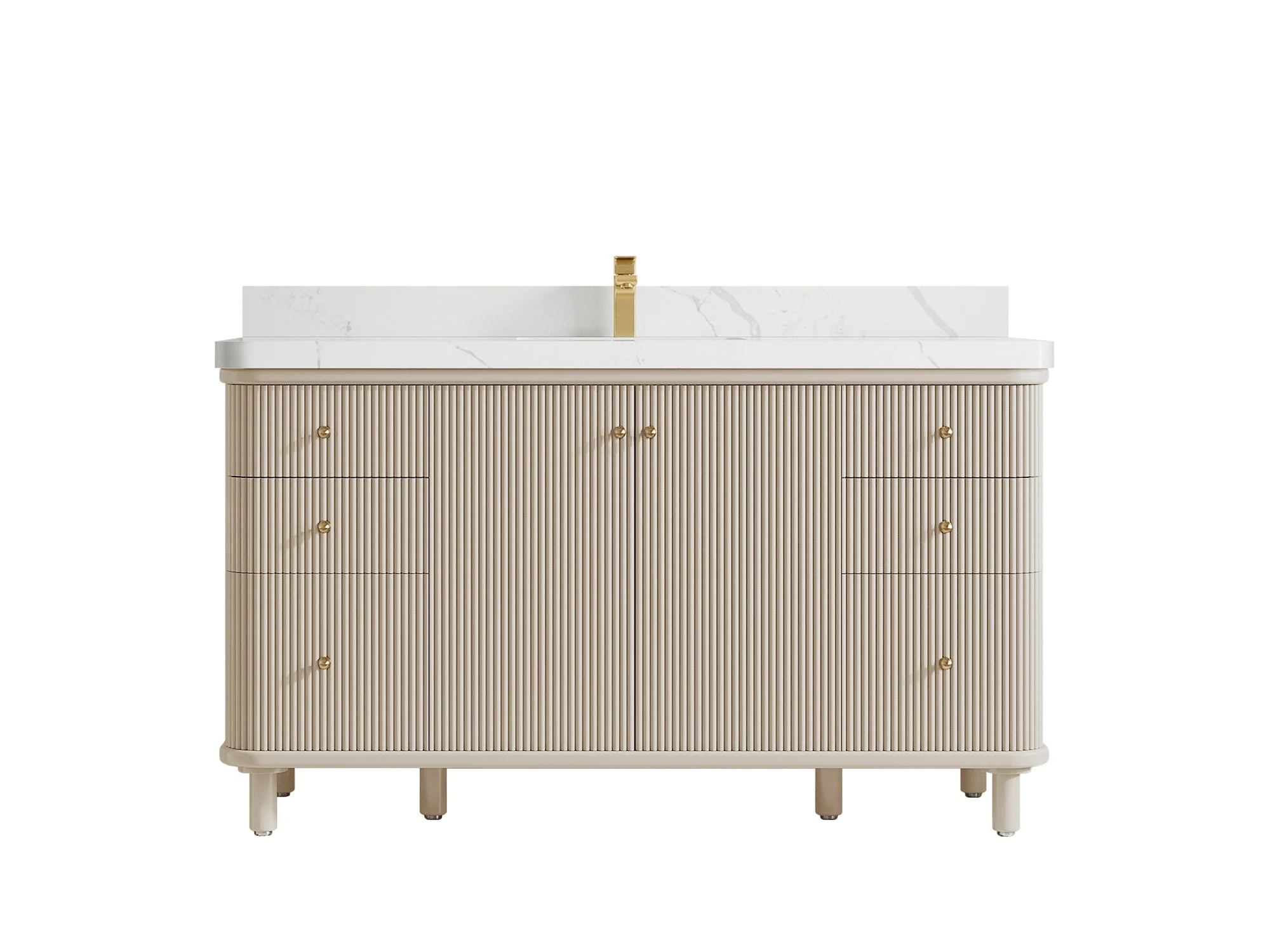Miami 60 in. W x 22 in. D Single Sink Bathroom Vanity - Image 9