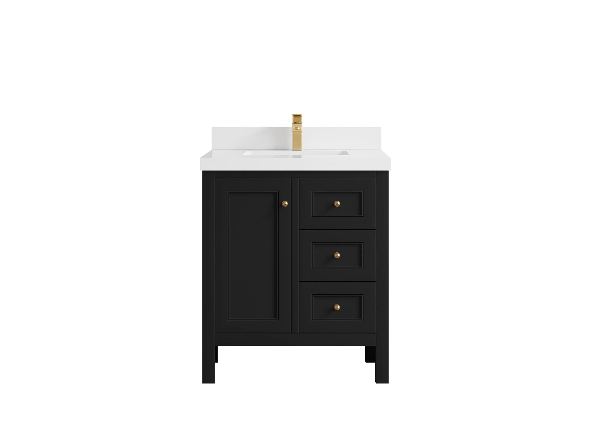 Nashville 30 in. W x 22 in. D Single Sink Bathroom Vanity - Image 16
