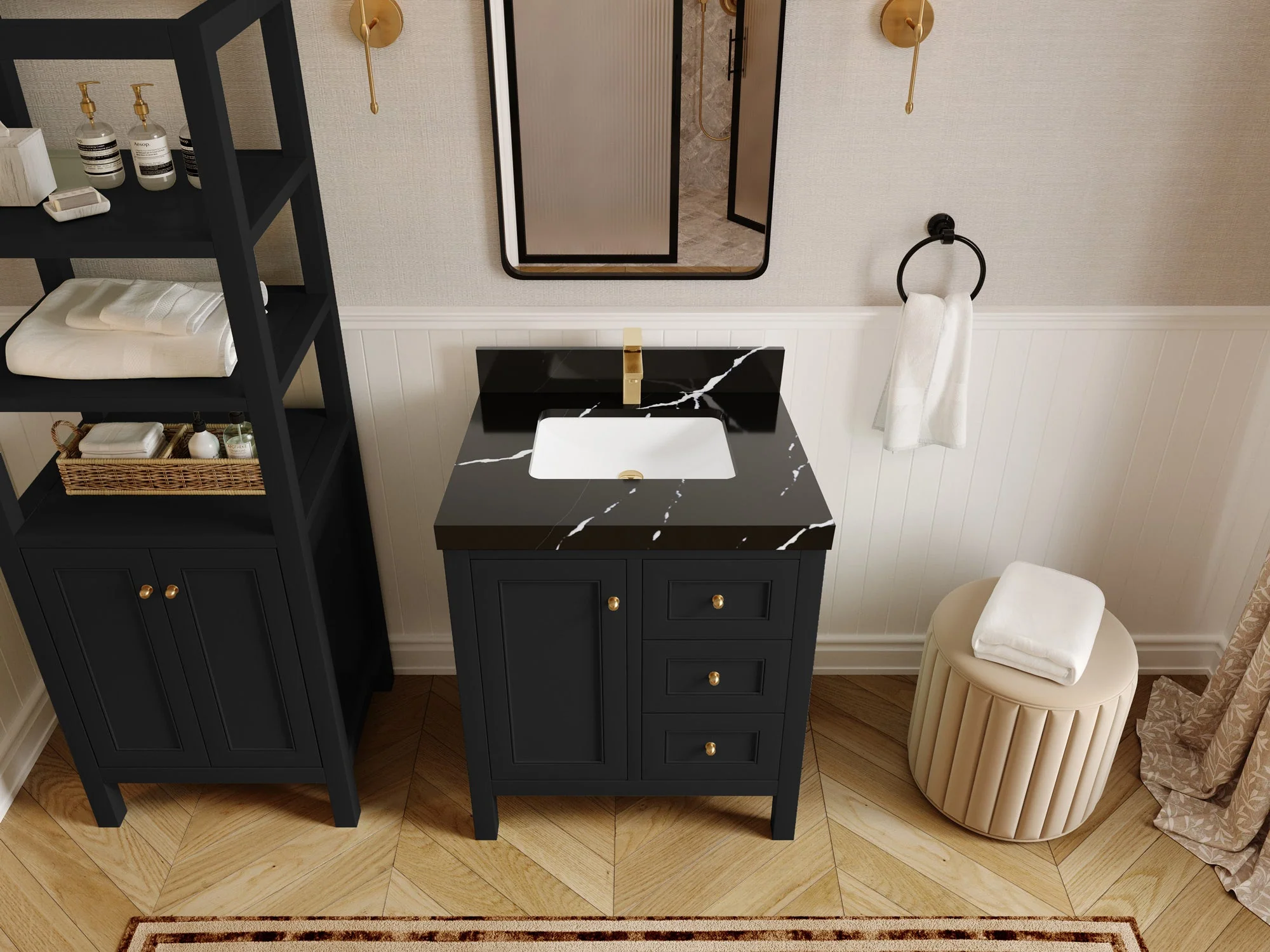 Nashville 30 in. W x 22 in. D Single Sink Bathroom Vanity - Image 17