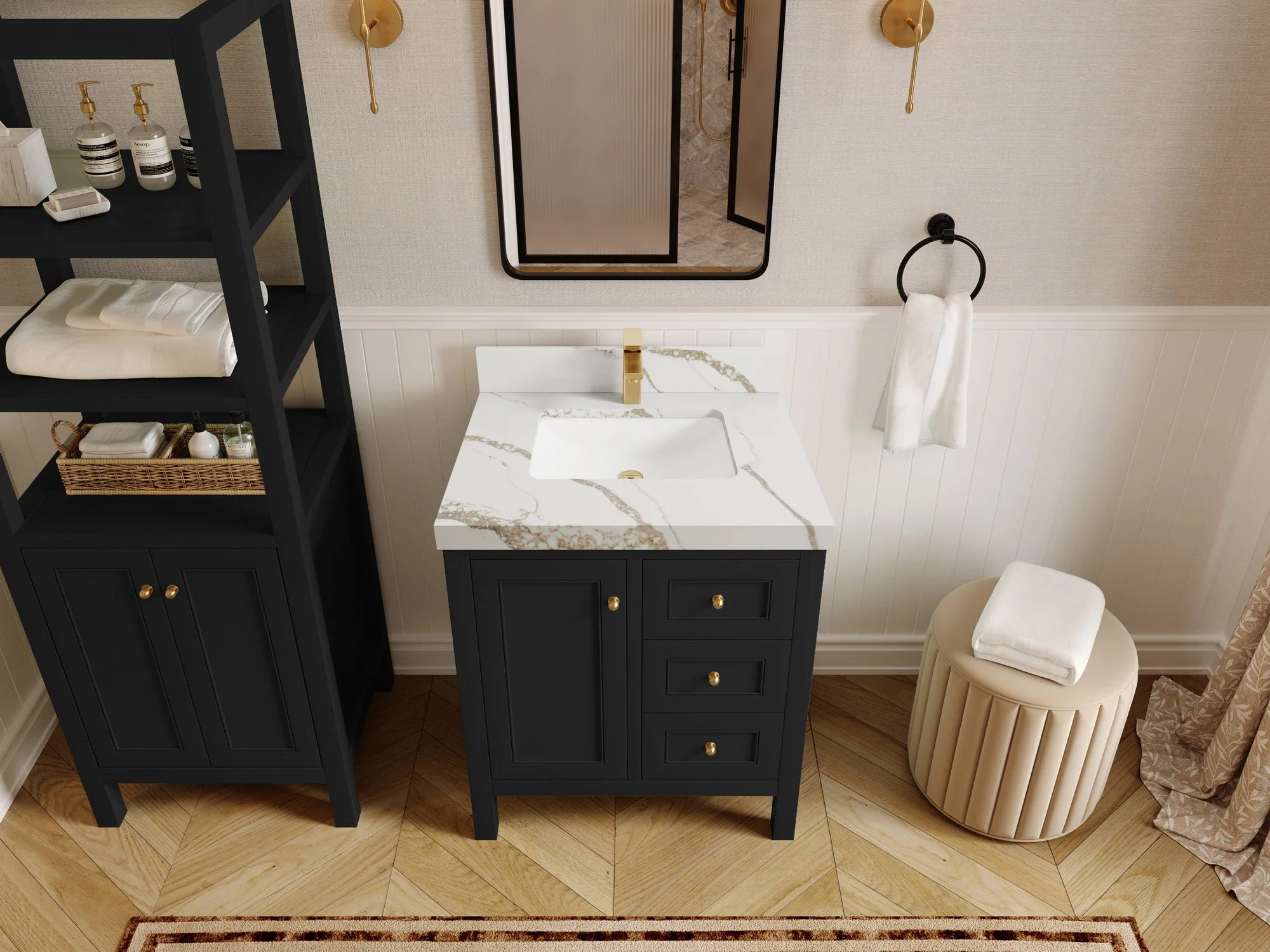 Nashville 30 in. W x 22 in. D Single Sink Bathroom Vanity - Image 19