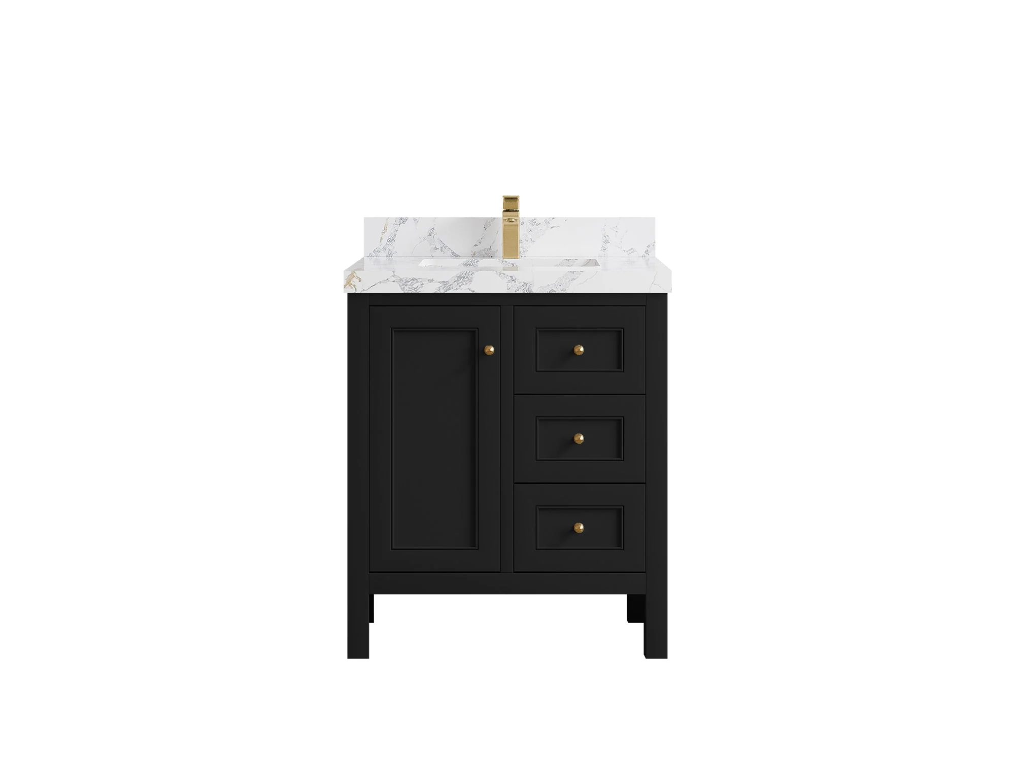Nashville 30 in. W x 22 in. D Single Sink Bathroom Vanity - Image 26