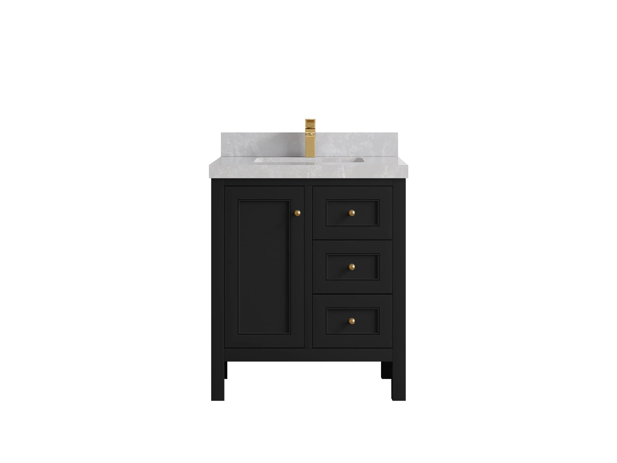 Nashville 30 in. W x 22 in. D Single Sink Bathroom Vanity - Image 42
