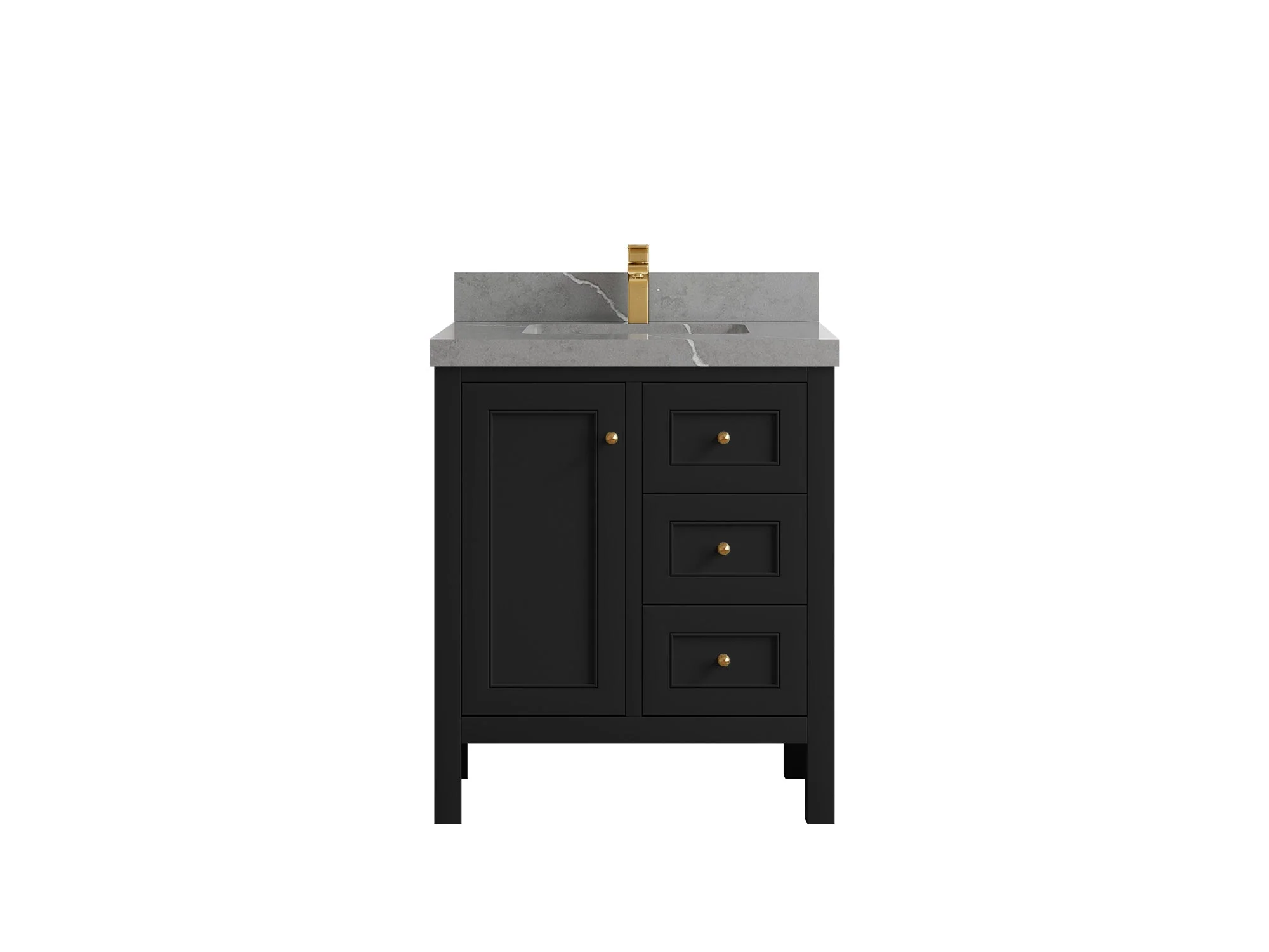 Nashville 30 in. W x 22 in. D Single Sink Bathroom Vanity - Image 44