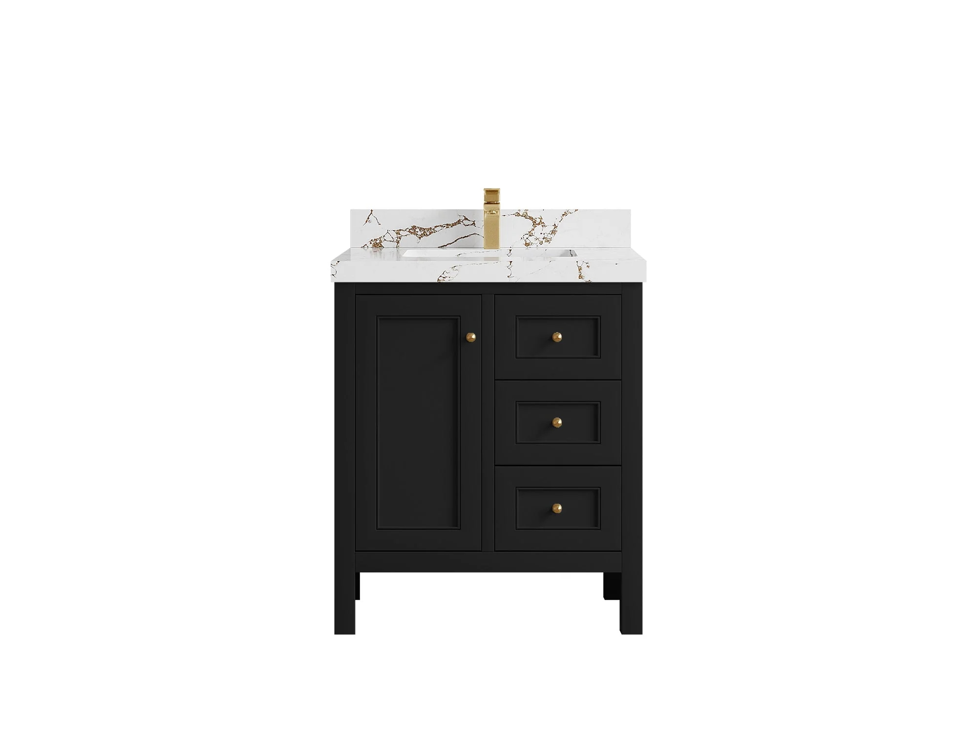Nashville 30 in. W x 22 in. D Single Sink Bathroom Vanity - Image 46