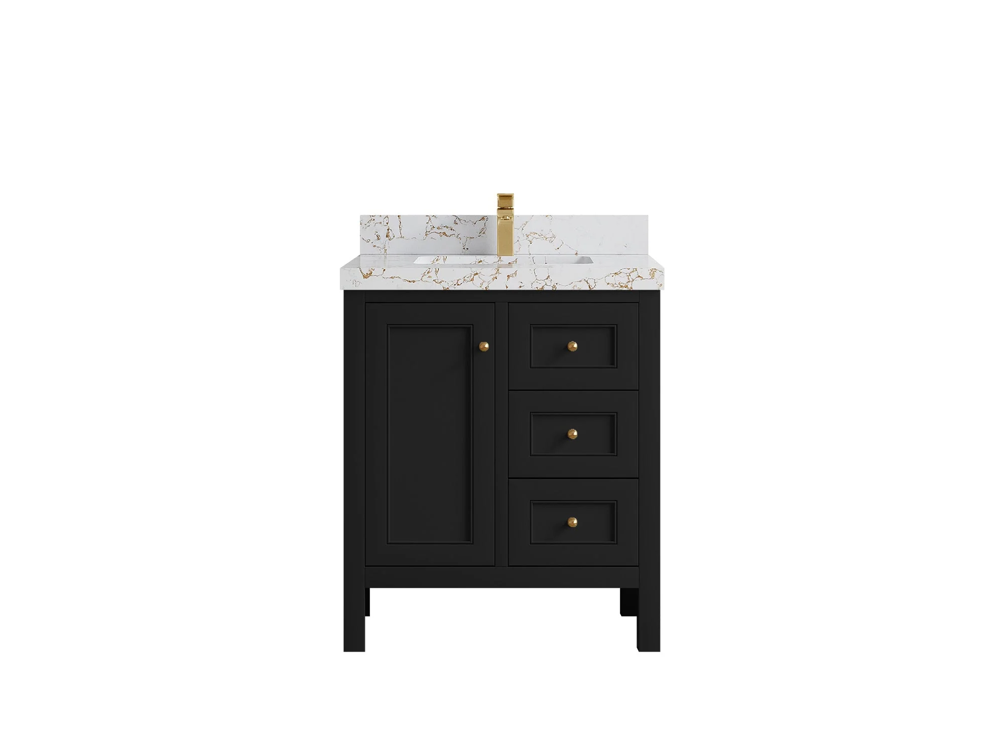Nashville 30 in. W x 22 in. D Single Sink Bathroom Vanity - Image 48