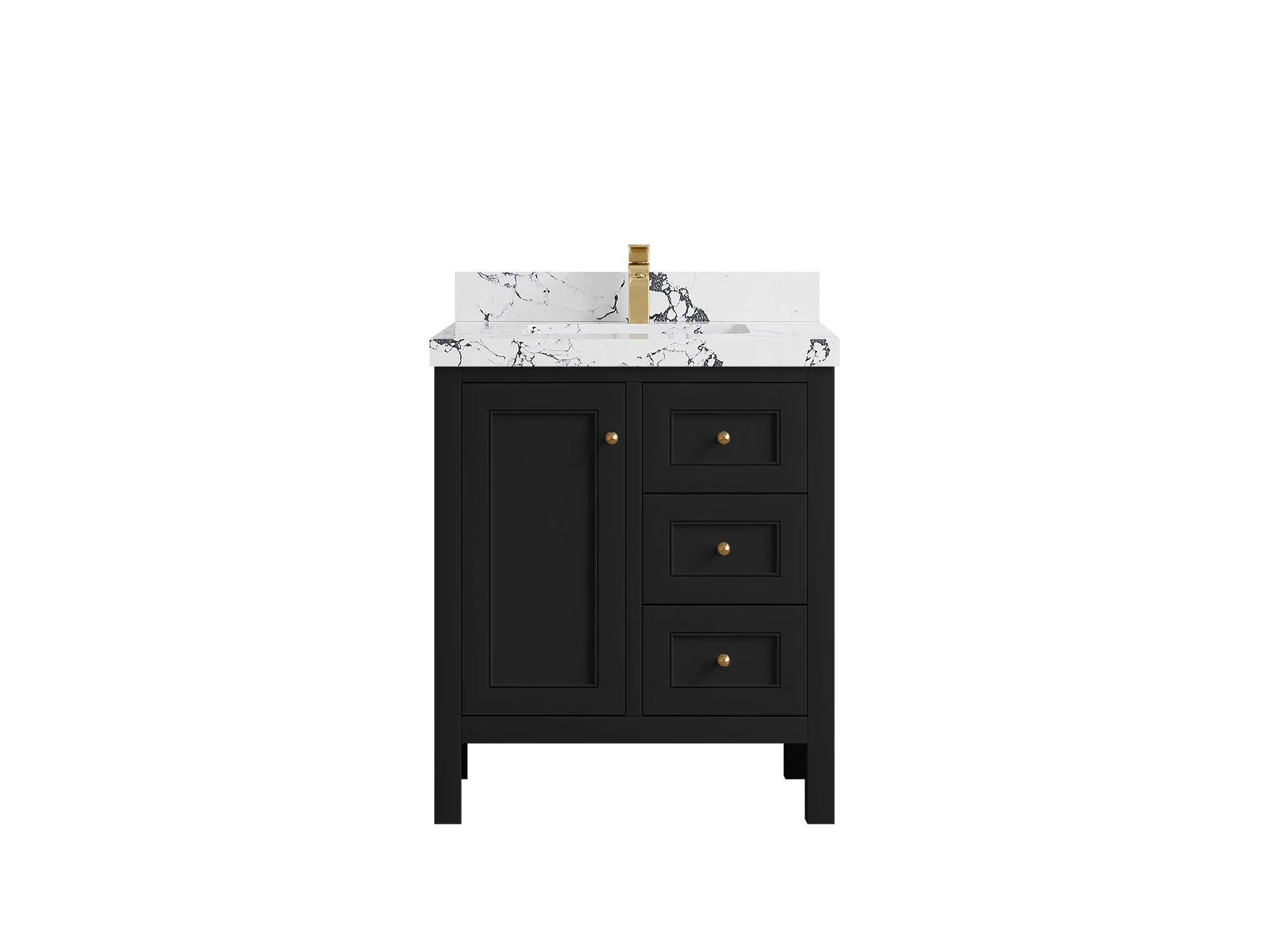 Nashville 30 in. W x 22 in. D Single Sink Bathroom Vanity - Image 50