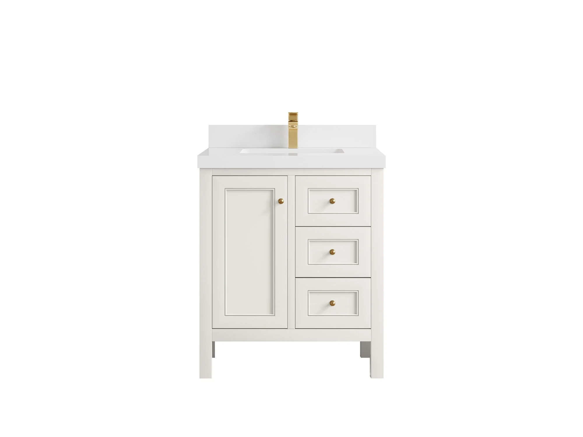 Nashville 30 in. W x 22 in. D Single Sink Bathroom Vanity - Image 15