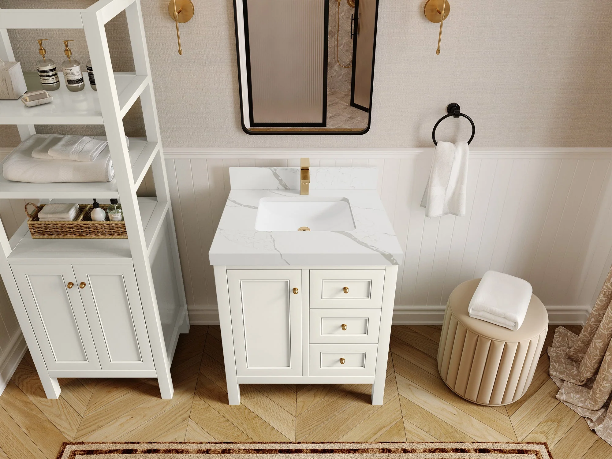 Nashville 30 in. W x 22 in. D Single Sink Bathroom Vanity - Image 20