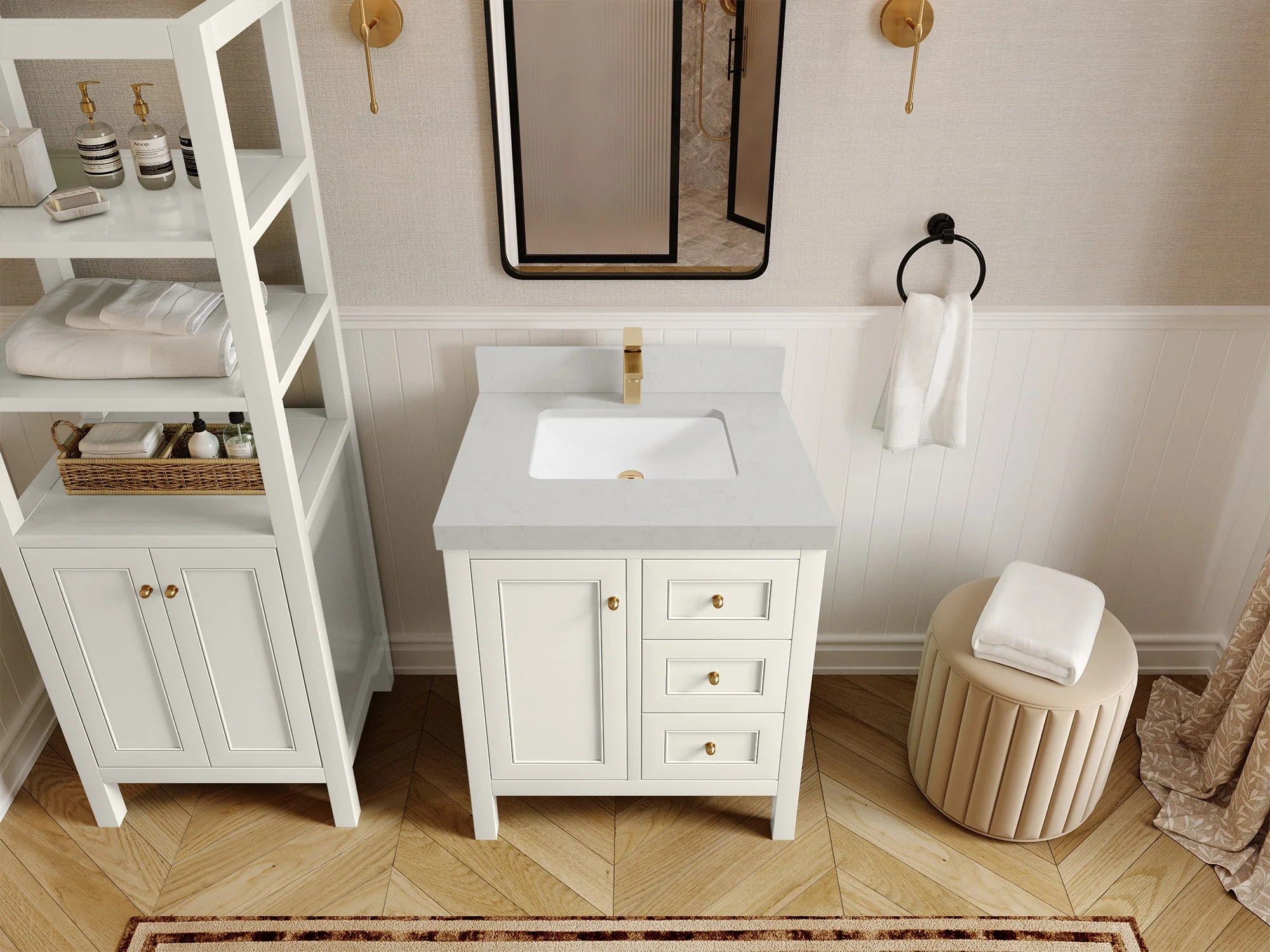 Nashville 30 in. W x 22 in. D Single Sink Bathroom Vanity - Image 30