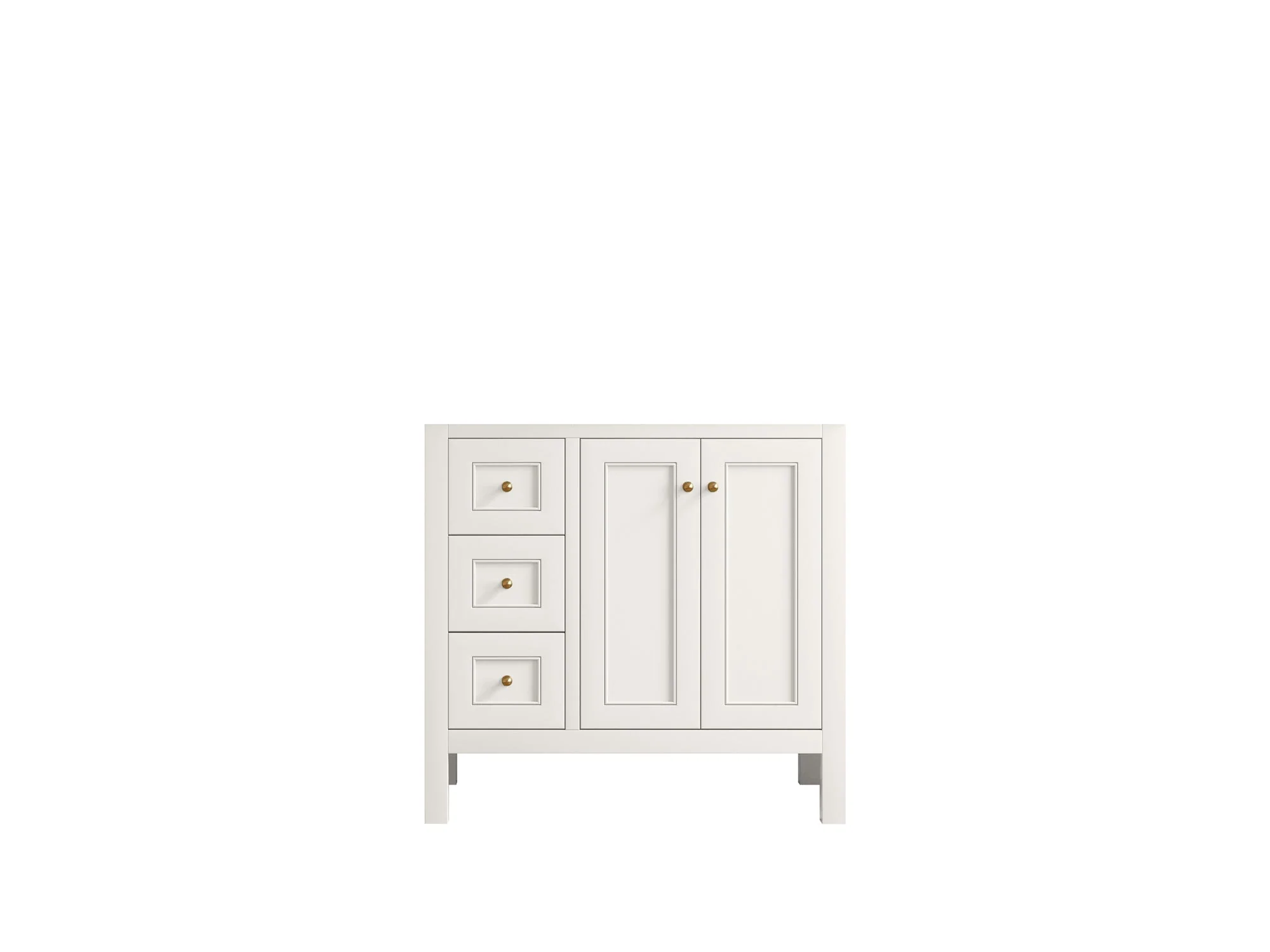 Nashville 36 in. W x 22 in. D Center Sink Bathroom Vanity - Image 6