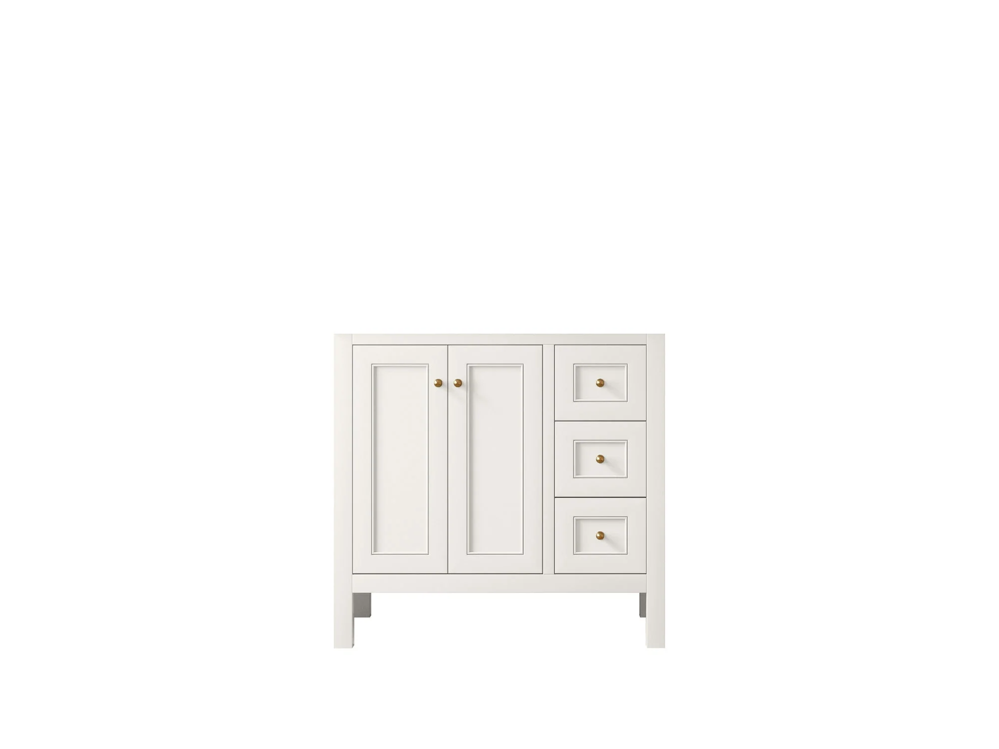 Nashville 36 in. W x 22 in. D Center Sink Bathroom Vanity - Image 6