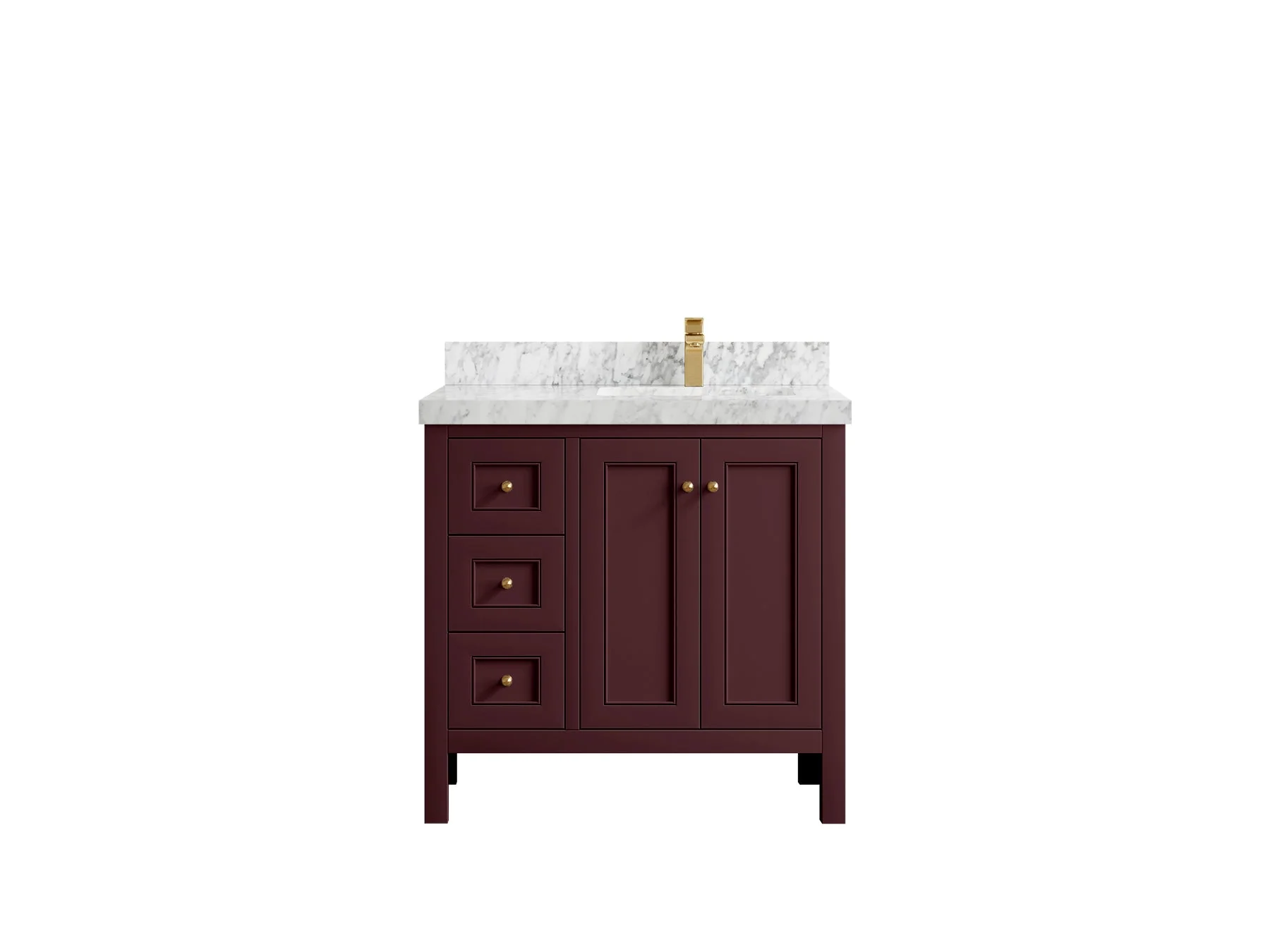 Nashville 36 in. W x 22 in D Right Offset Sink Bathroom Vanity - Image 22