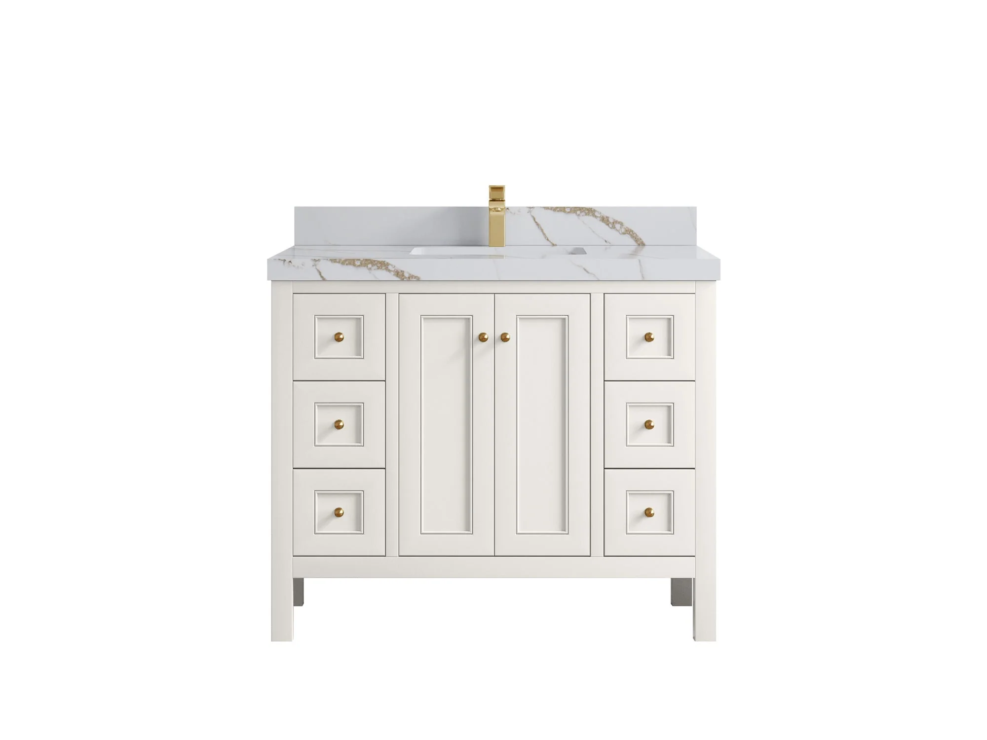 Nashville 42 in. W x 22 in. D Single Sink Bathroom Vanity - Image 19