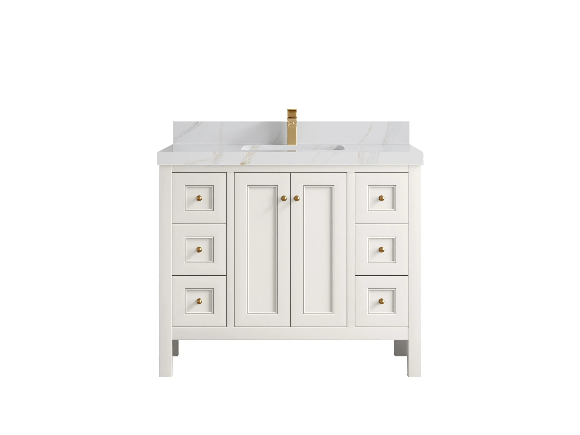 Nashville 42 in. W x 22 in. D Single Sink Bathroom Vanity - Image 23