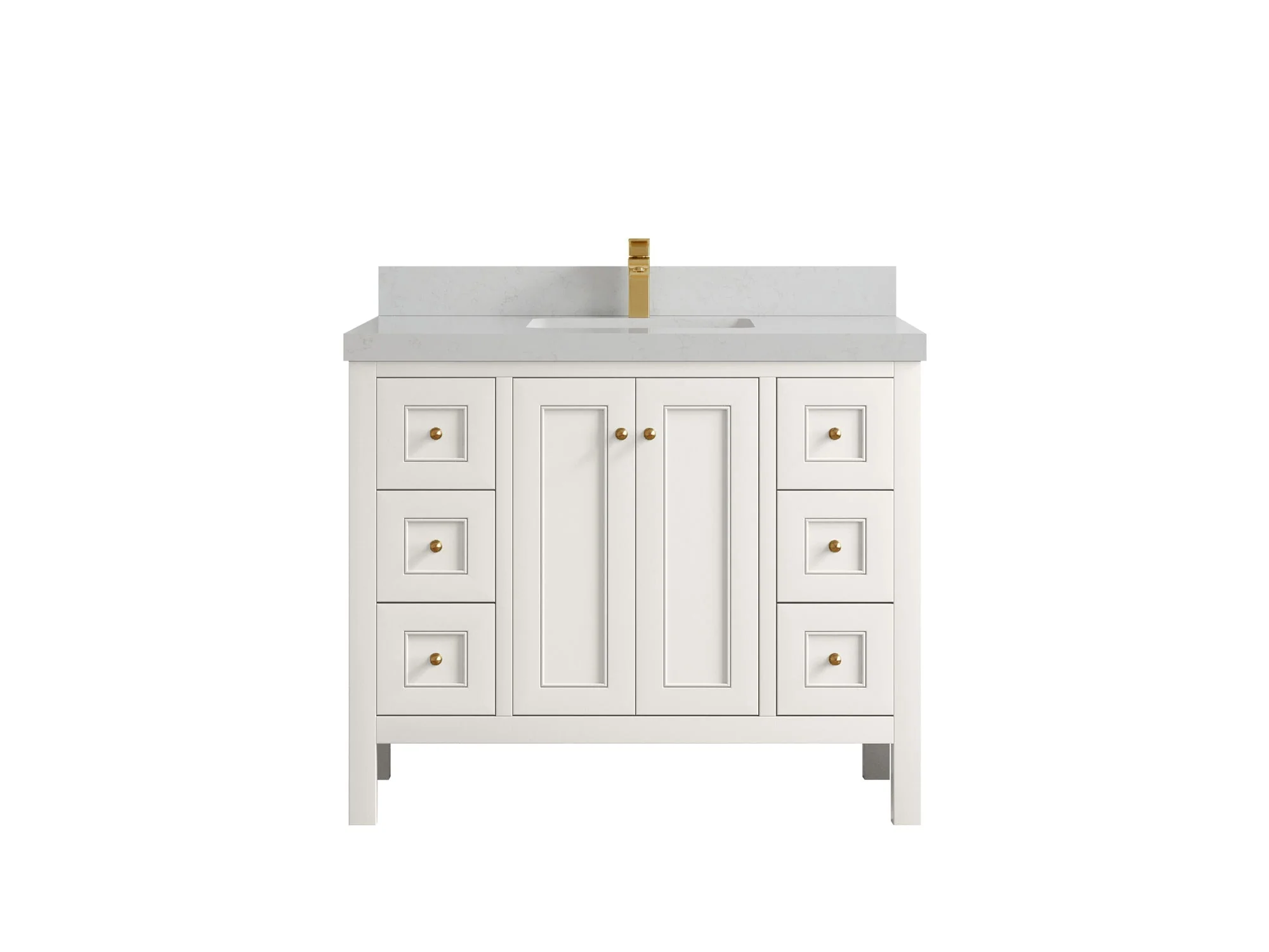 Nashville 42 in. W x 22 in. D Single Sink Bathroom Vanity - Image 27