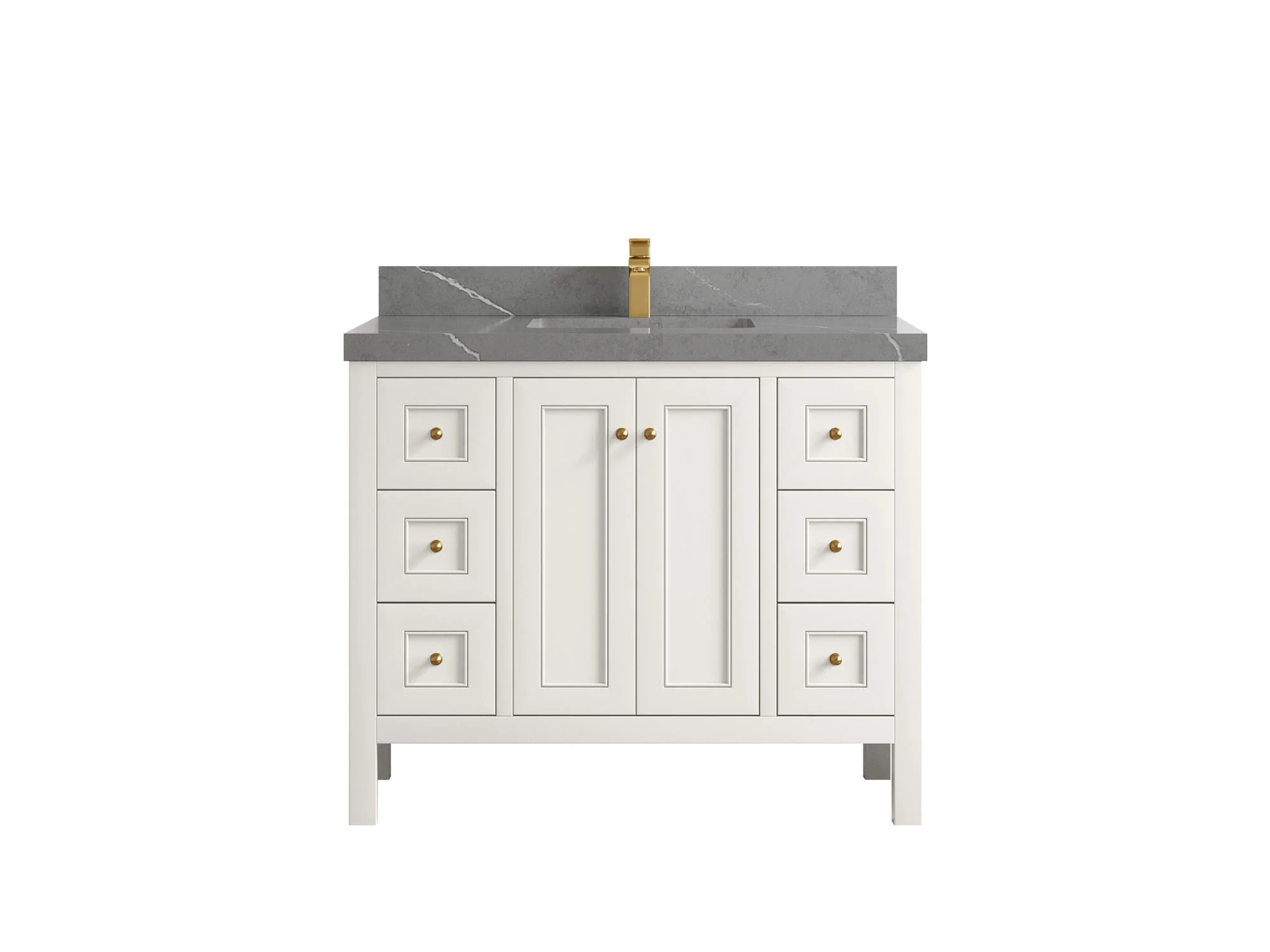 Nashville 42 in. W x 22 in. D Single Sink Bathroom Vanity - Image 31