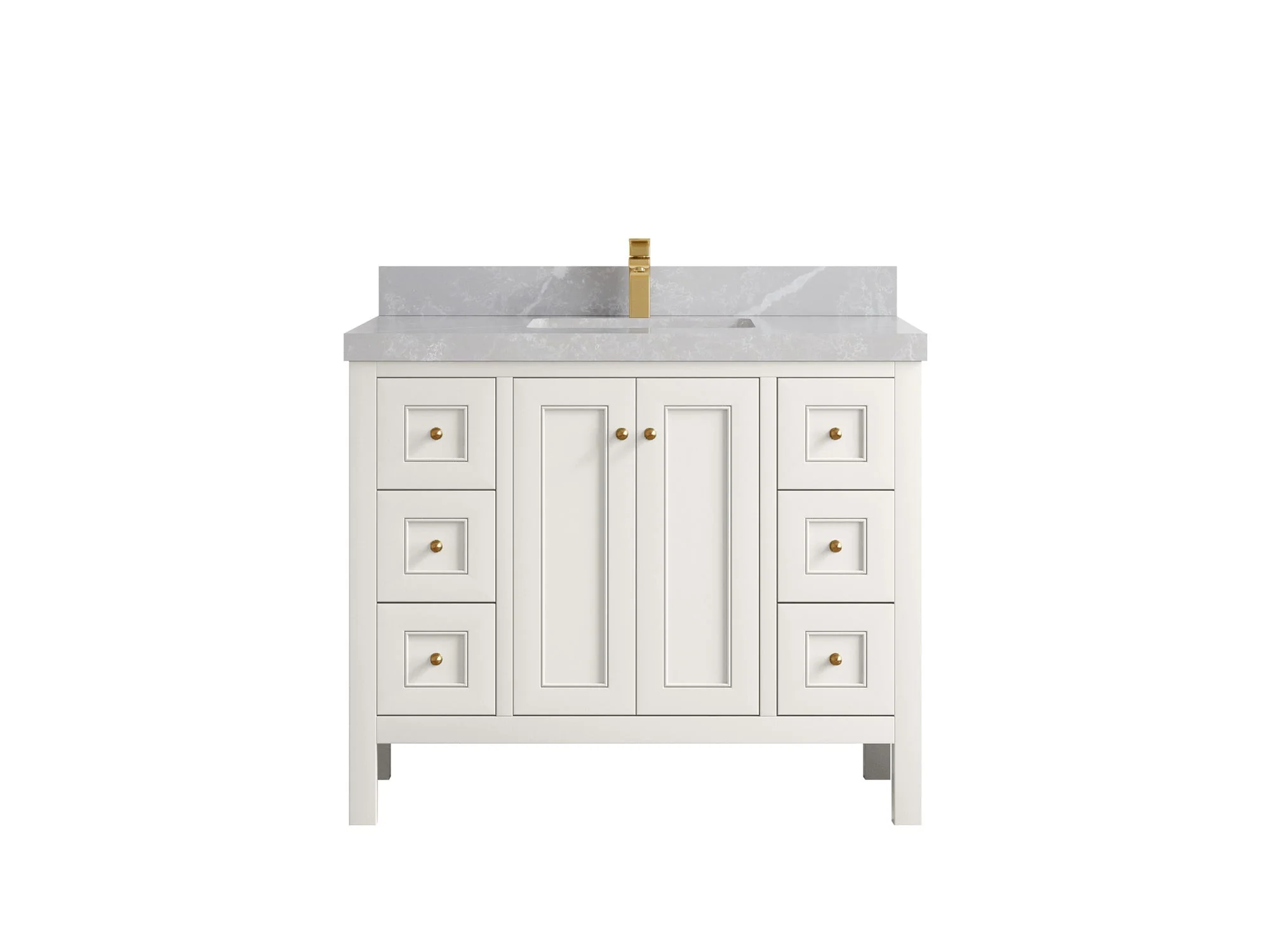Nashville 42 in. W x 22 in. D Single Sink Bathroom Vanity - Image 33
