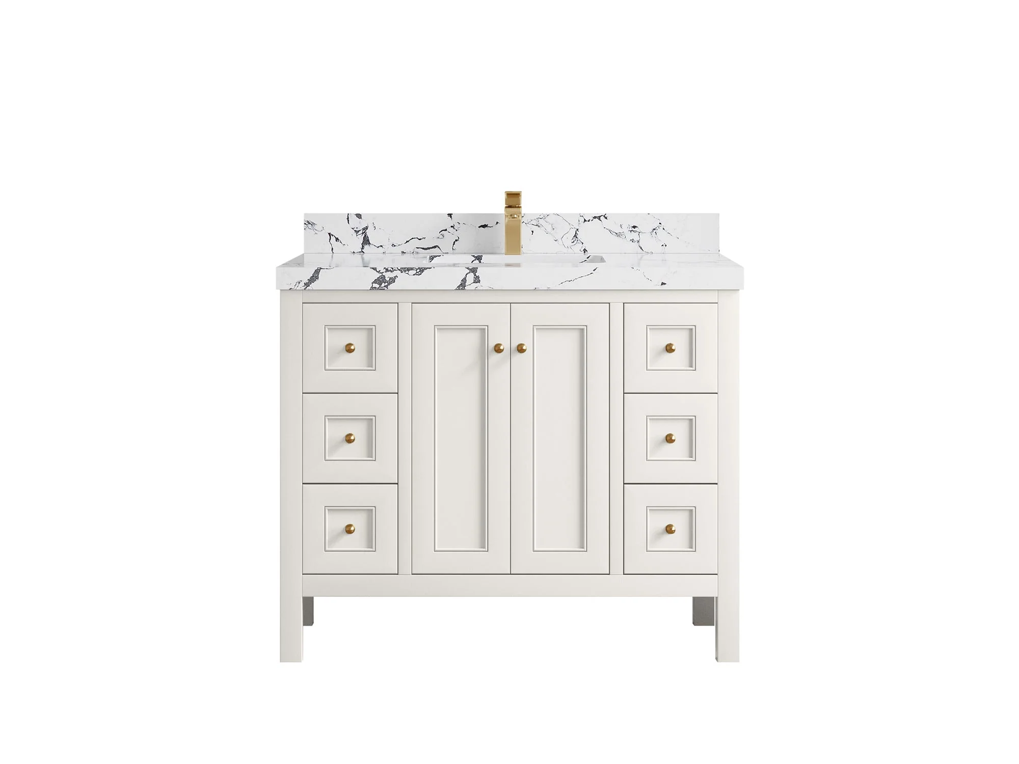 Nashville 42 in. W x 22 in. D Single Sink Bathroom Vanity - Image 41