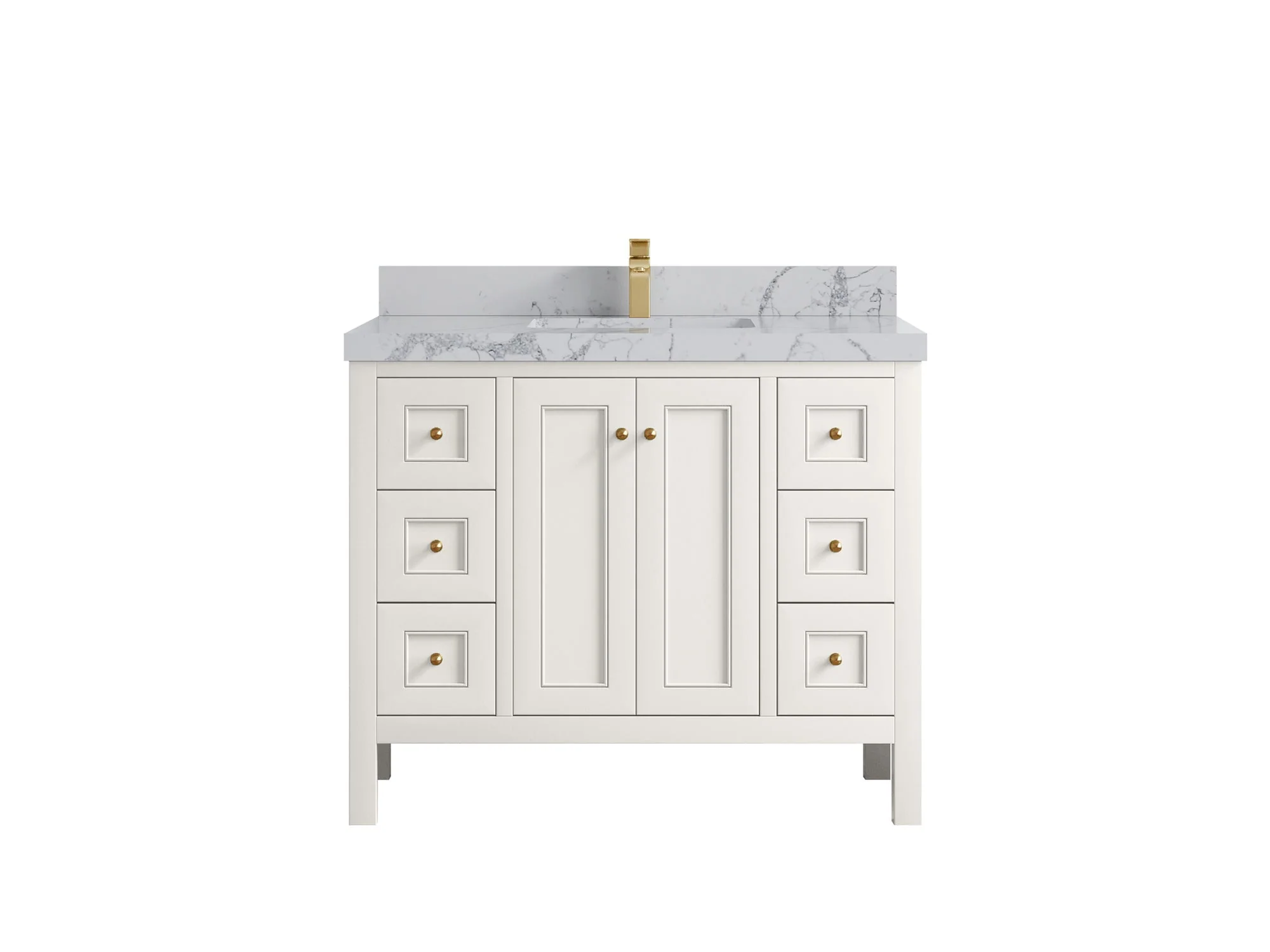 Nashville 42 in. W x 22 in. D Single Sink Bathroom Vanity - Image 43