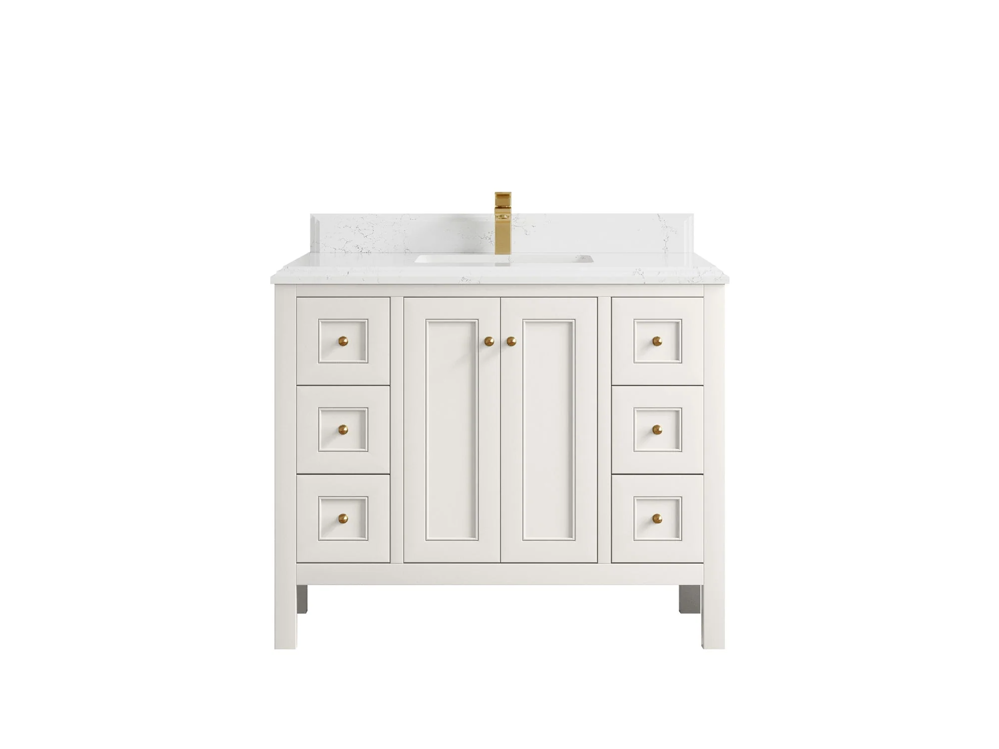 Nashville 42 in. W x 22 in. D Single Sink Bathroom Vanity - Image 47
