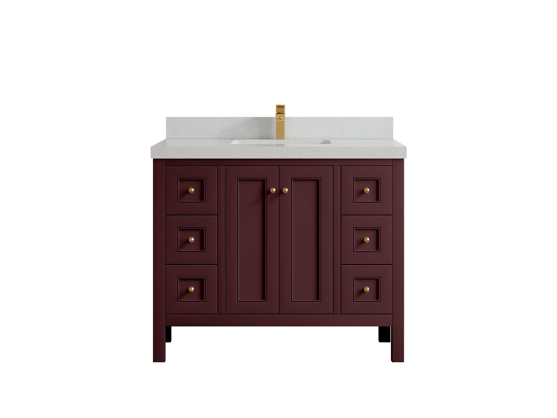 Nashville 42 in. W x 22 in. D Single Sink Bathroom Vanity - Image 14