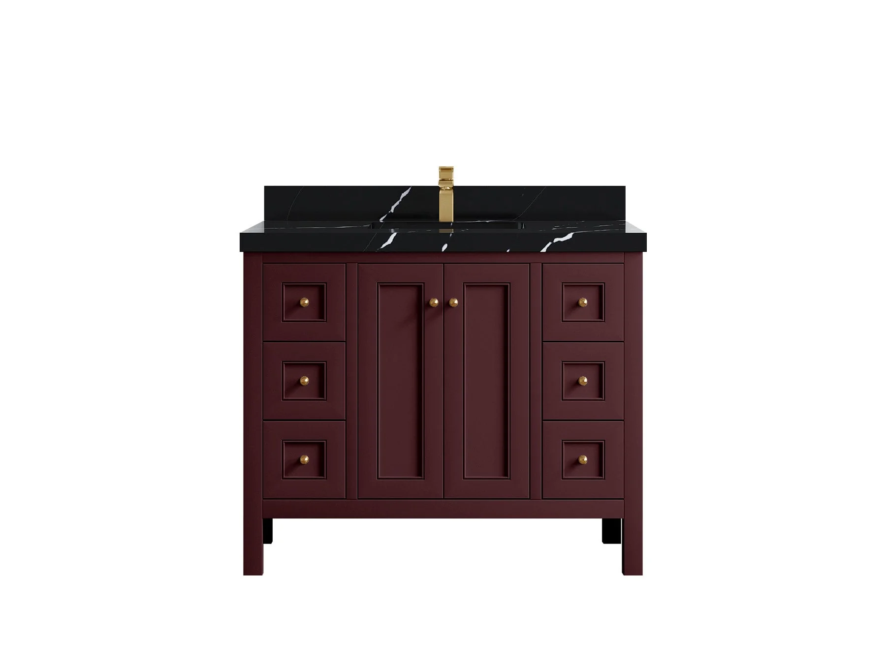 Nashville 42 in. W x 22 in. D Single Sink Bathroom Vanity - Image 16
