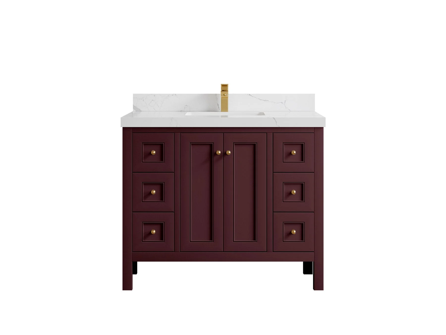 Nashville 42 in. W x 22 in. D Single Sink Bathroom Vanity - Image 20