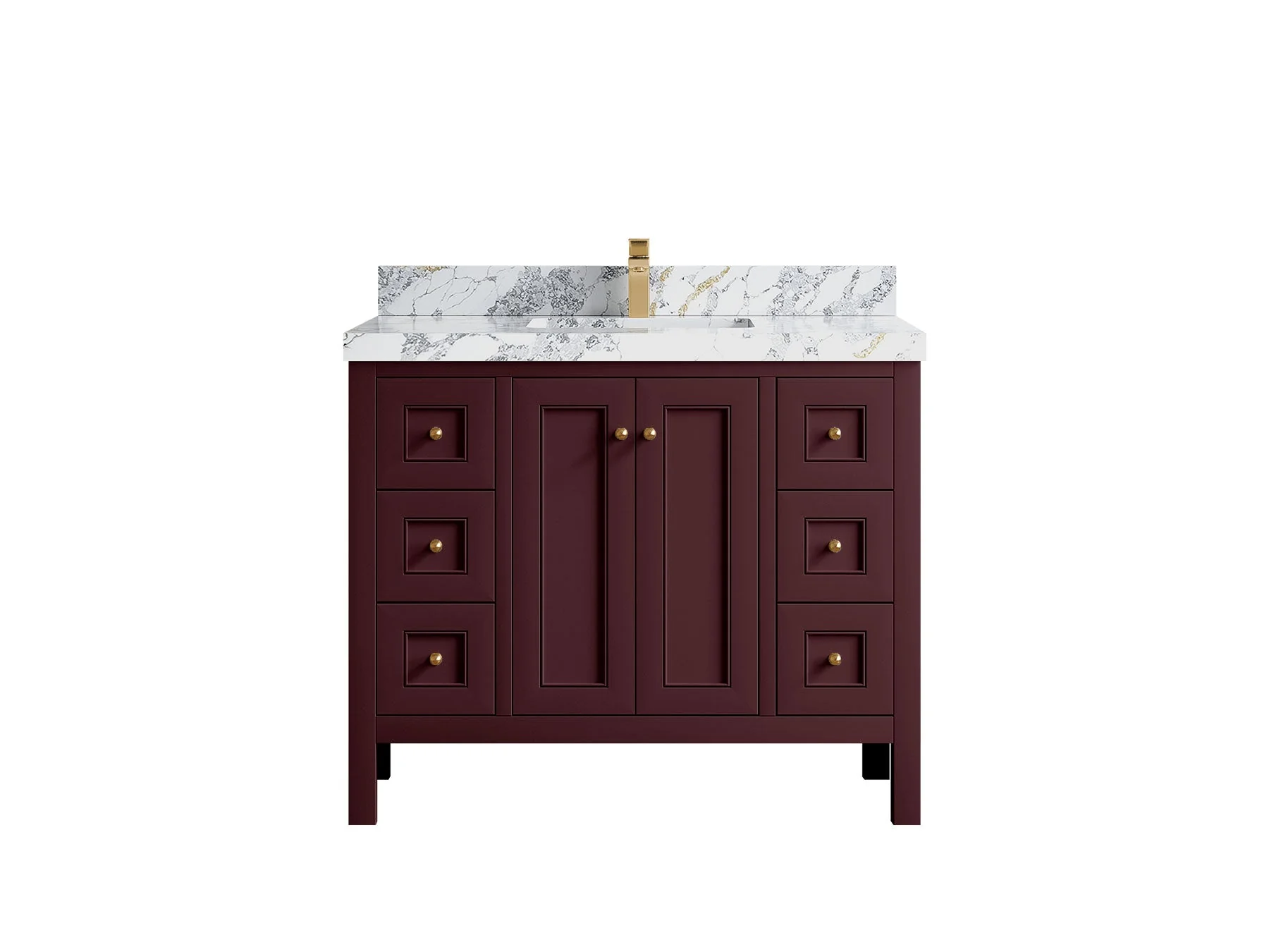 Nashville 42 in. W x 22 in. D Single Sink Bathroom Vanity - Image 24