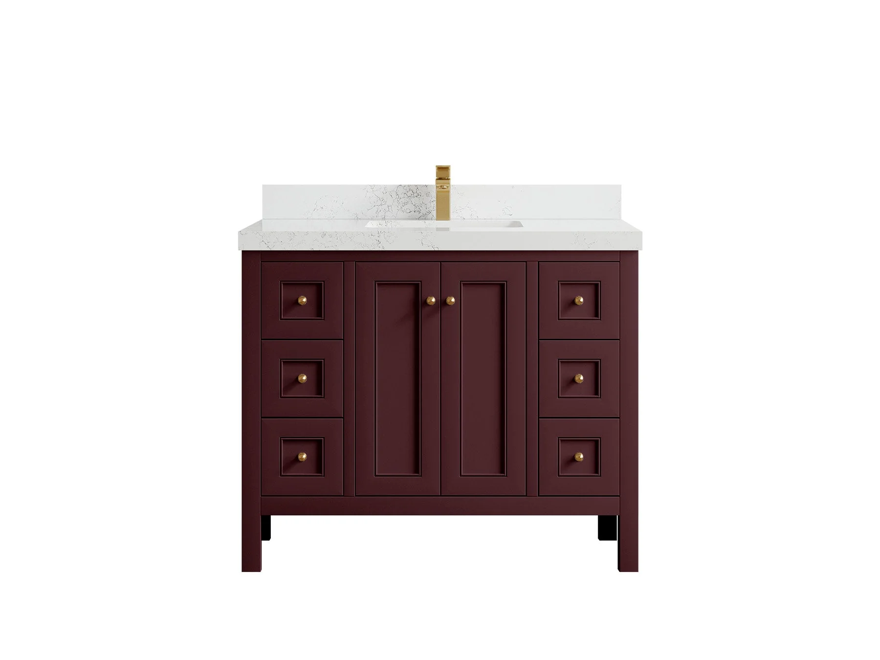 Nashville 42 in. W x 22 in. D Single Sink Bathroom Vanity - Image 34